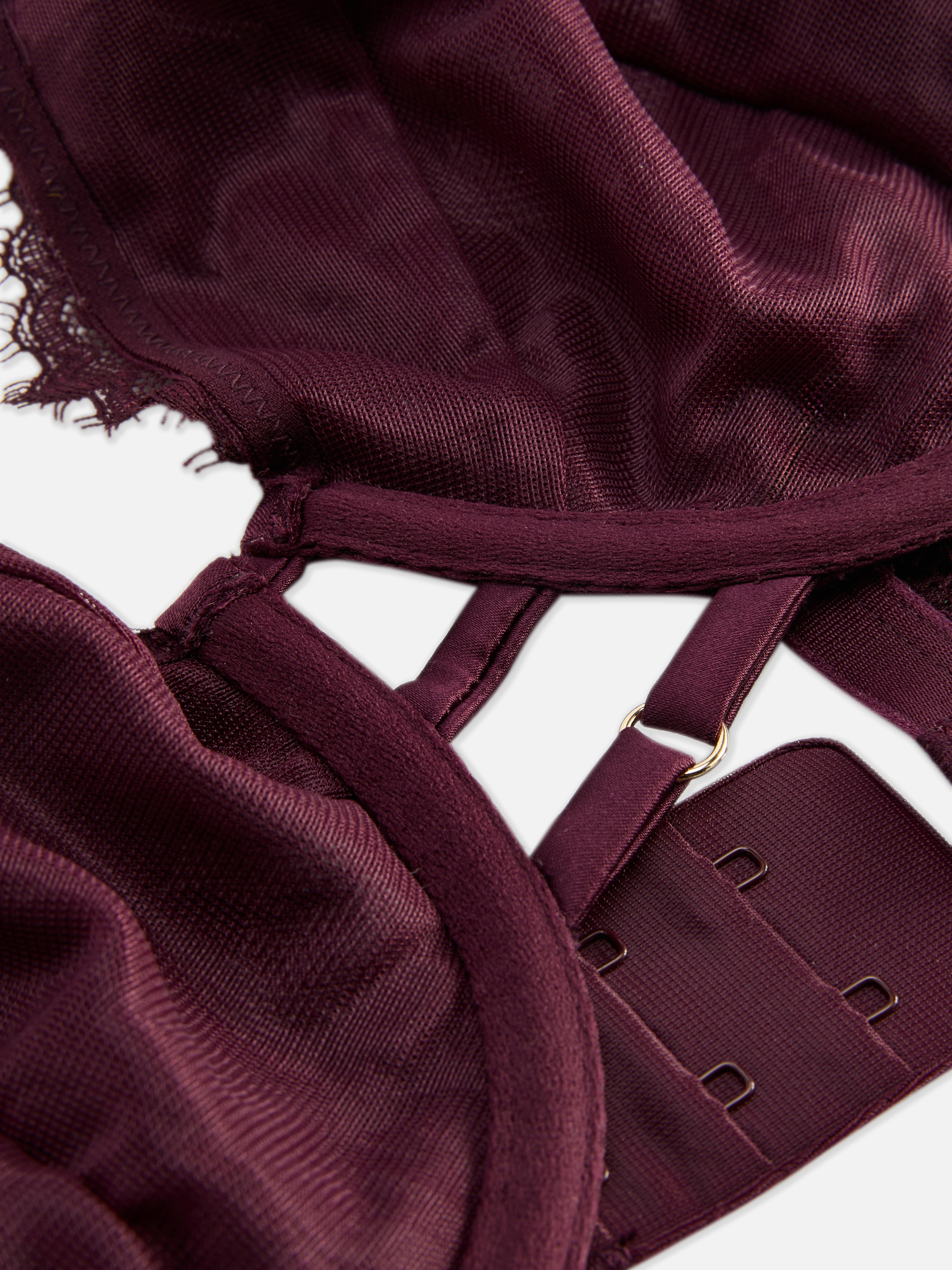 Reggiseno non imbottito in pizzo D-H