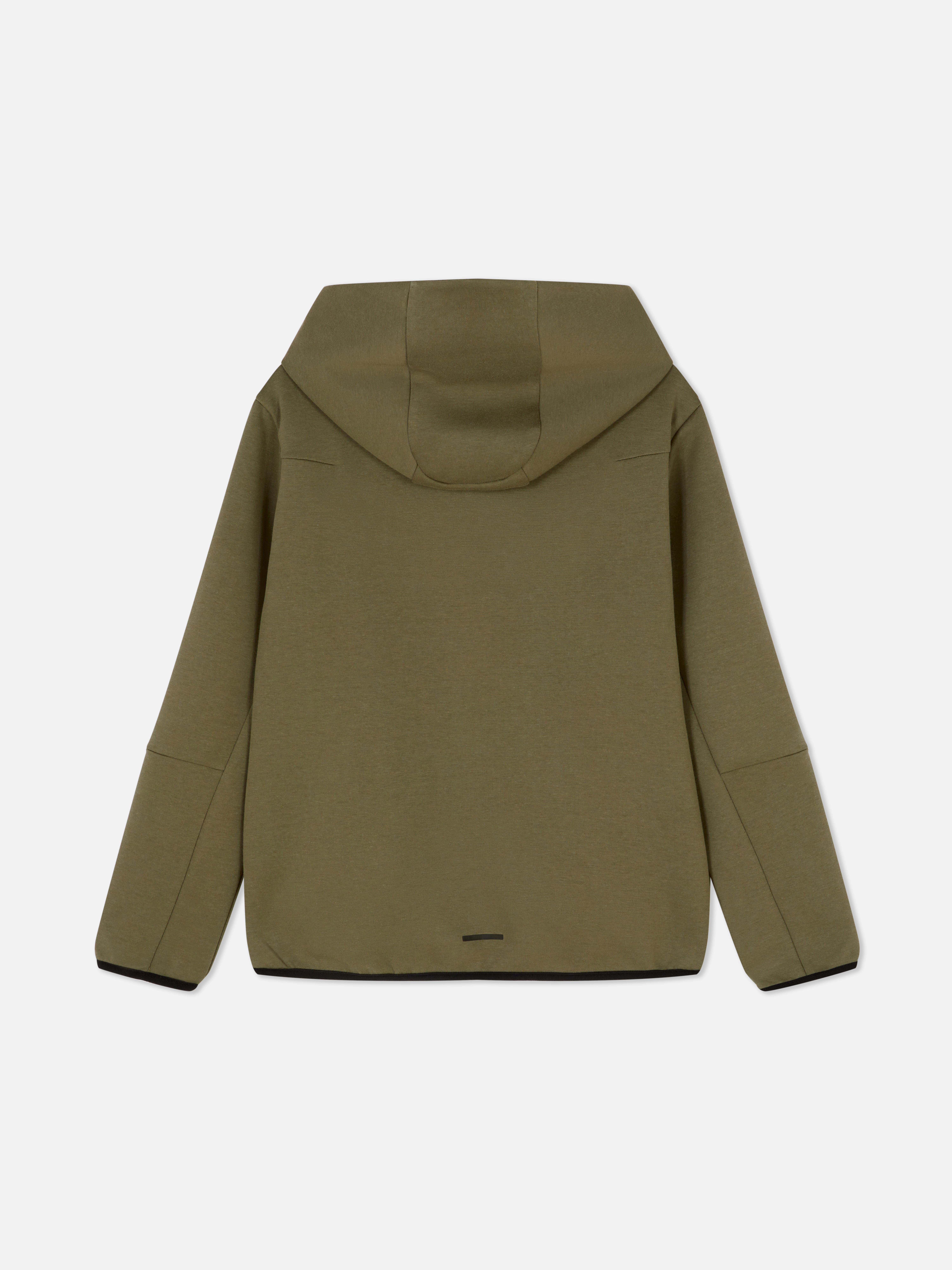 Chaqueta con capucha y cremallera