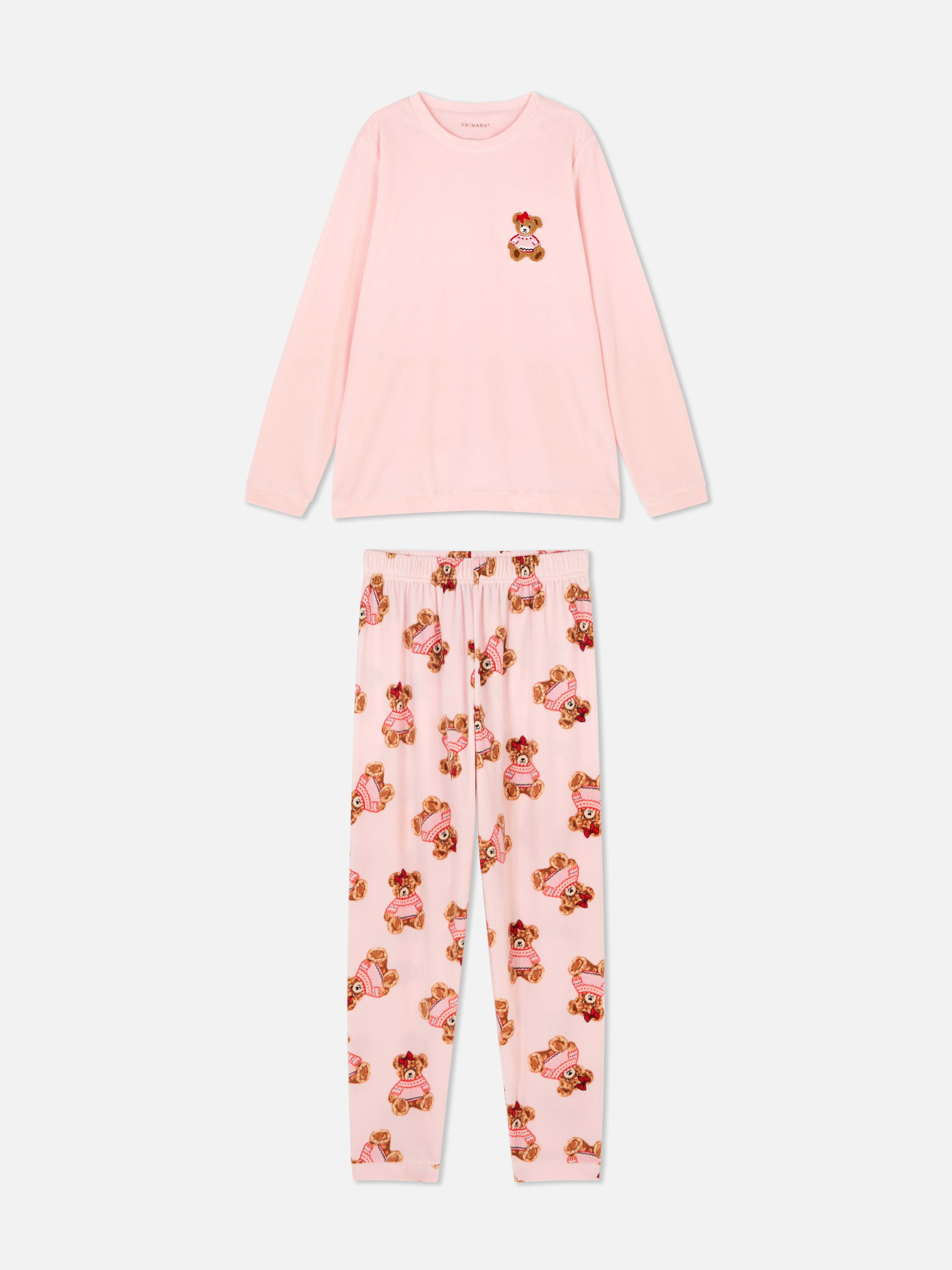 Pijama en tejido micropolar