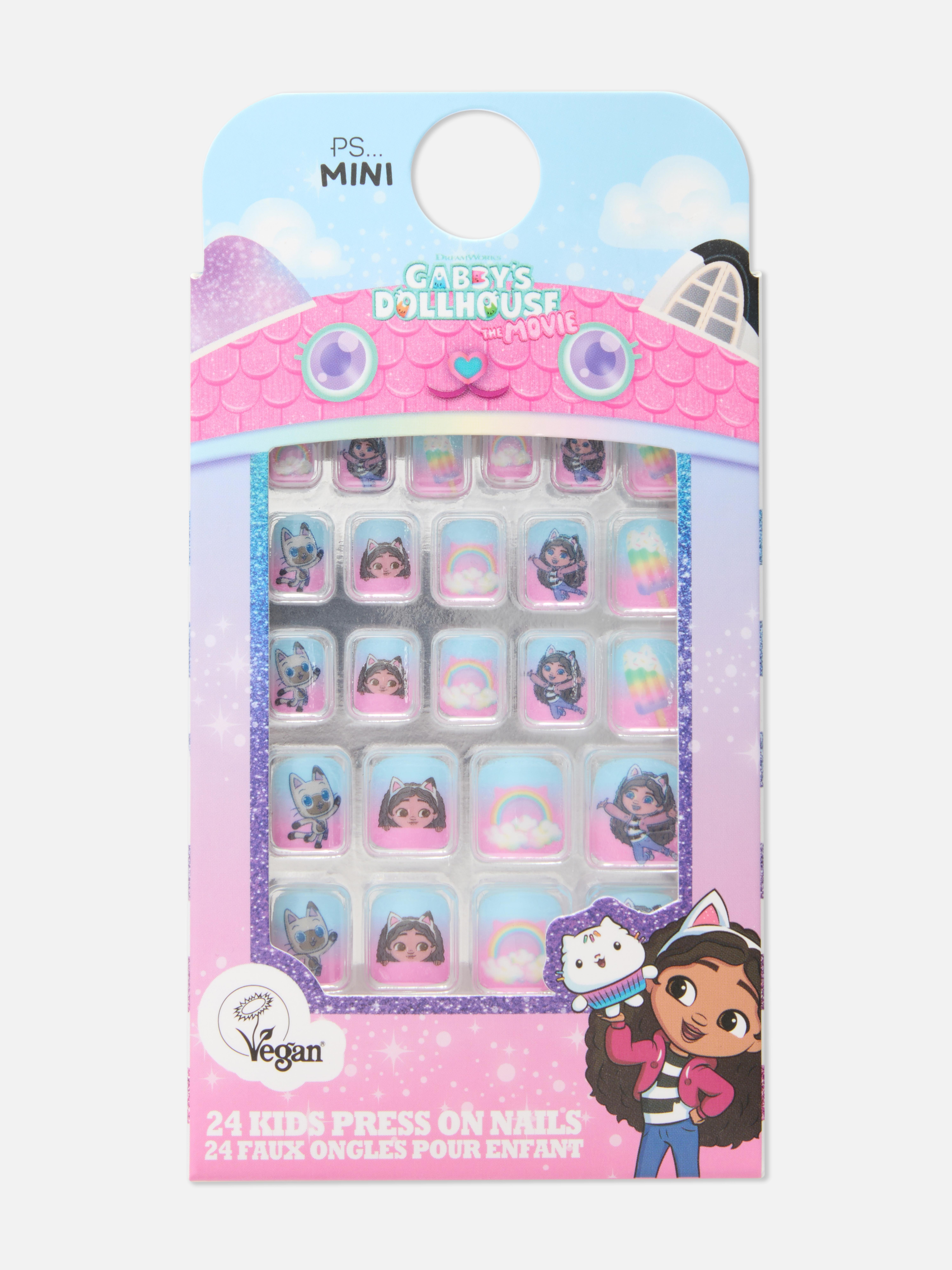 PS... Mini Gabby's Dollhouse Press-On Nails