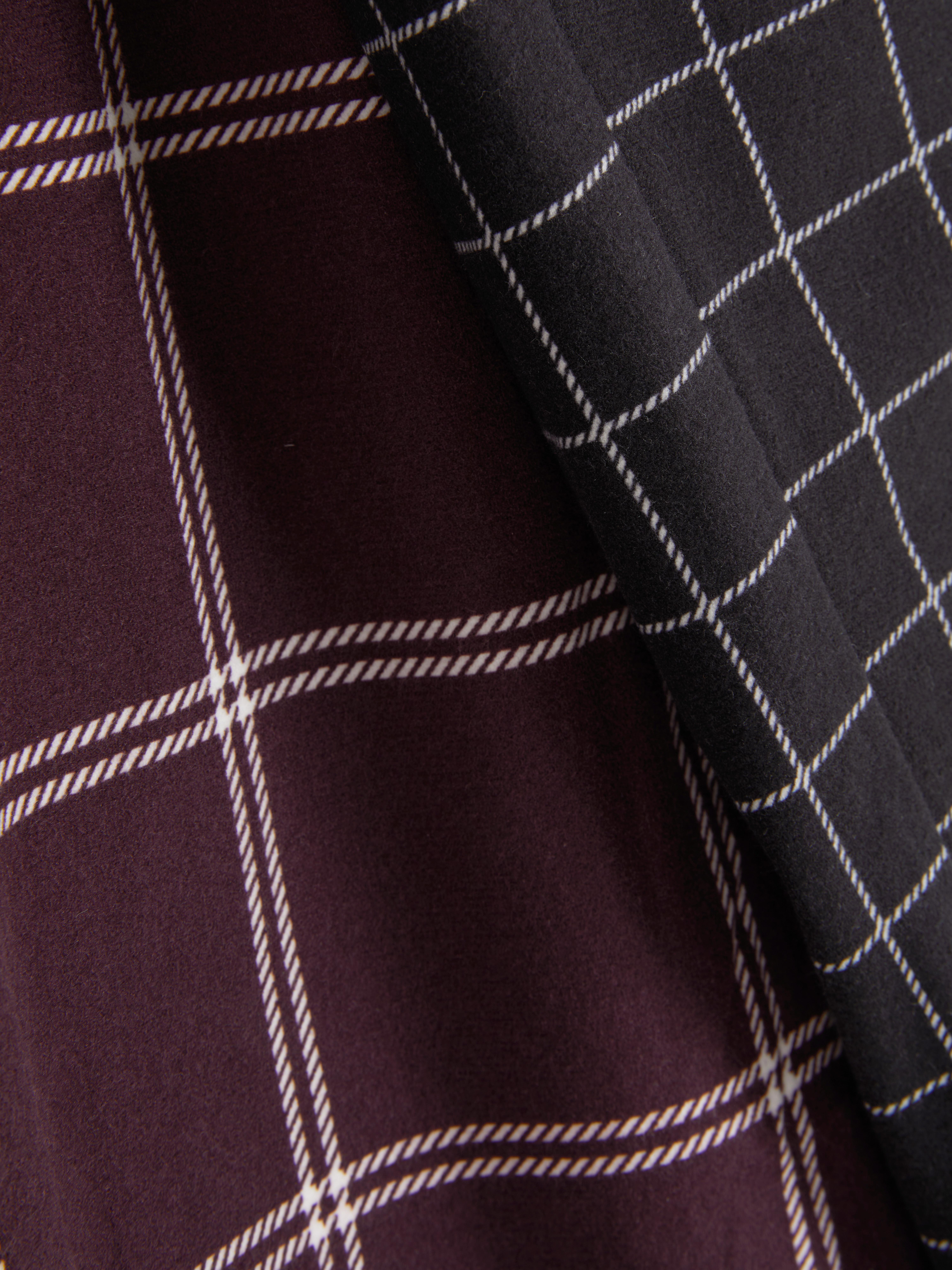 Lot de 2 leggings à carreaux et cordon de serrage