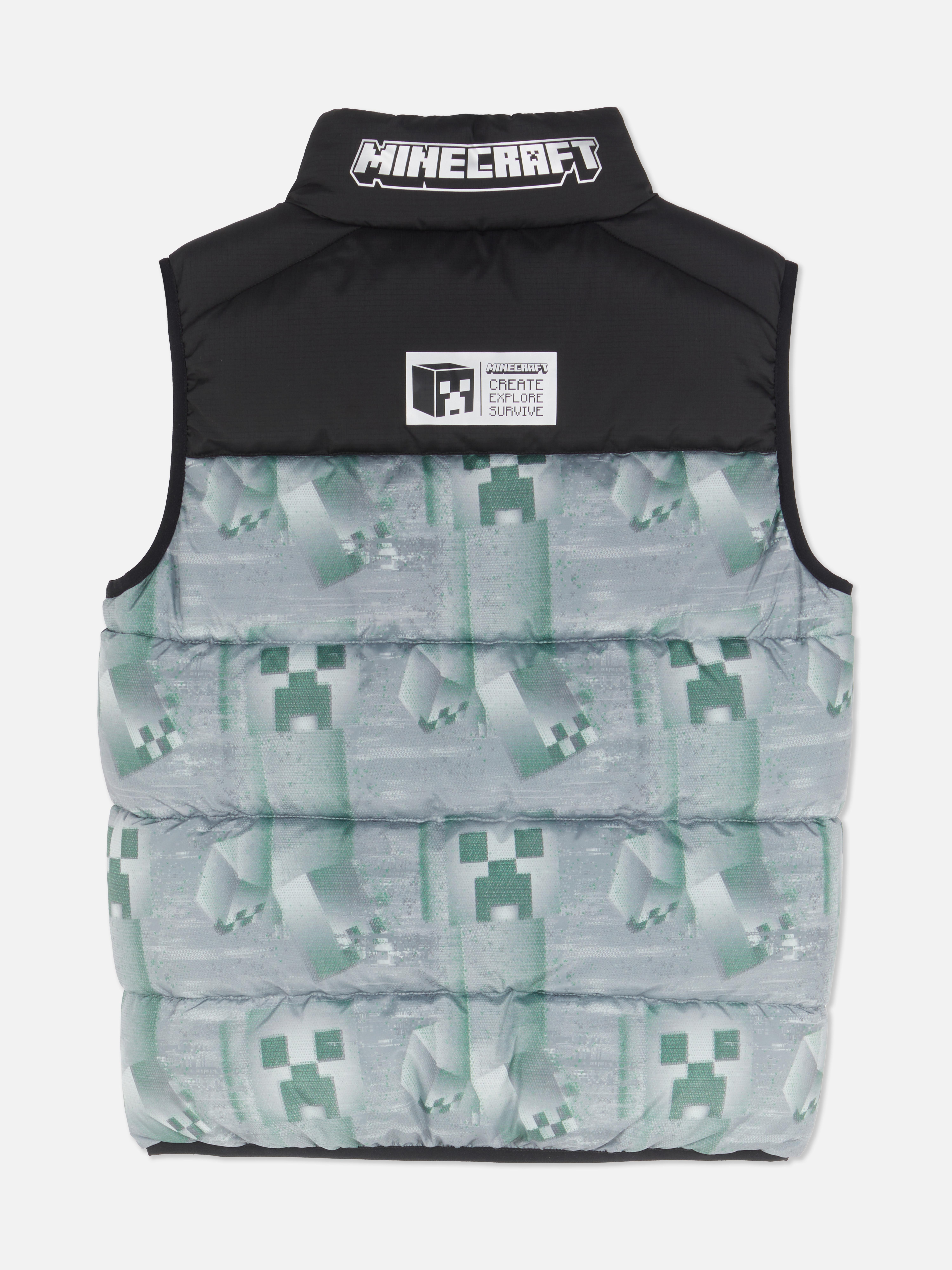 5-15yrs | Minecraft Zip-Up Gilet