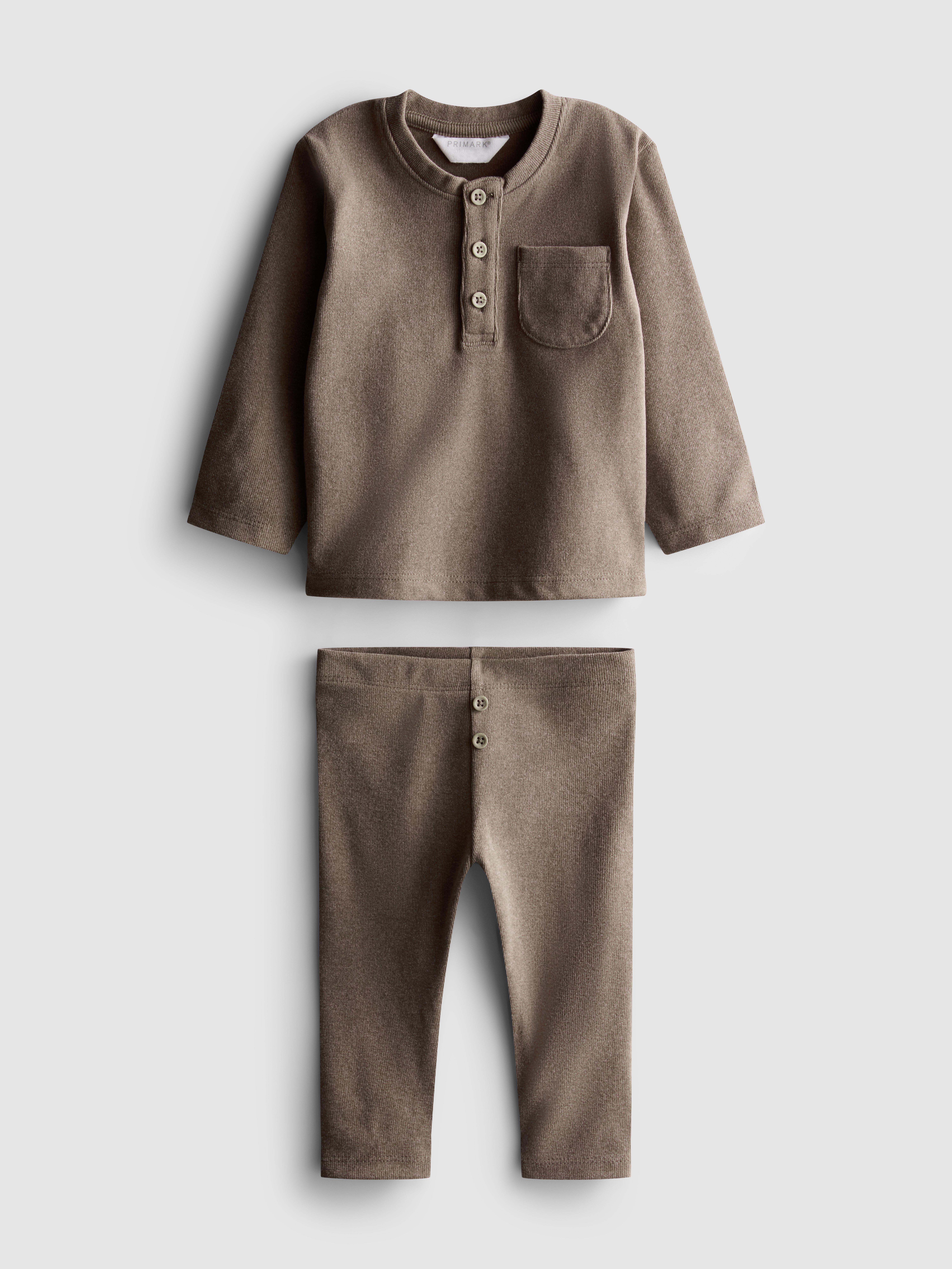 0-36 meses | Camiseta de manga larga y leggings