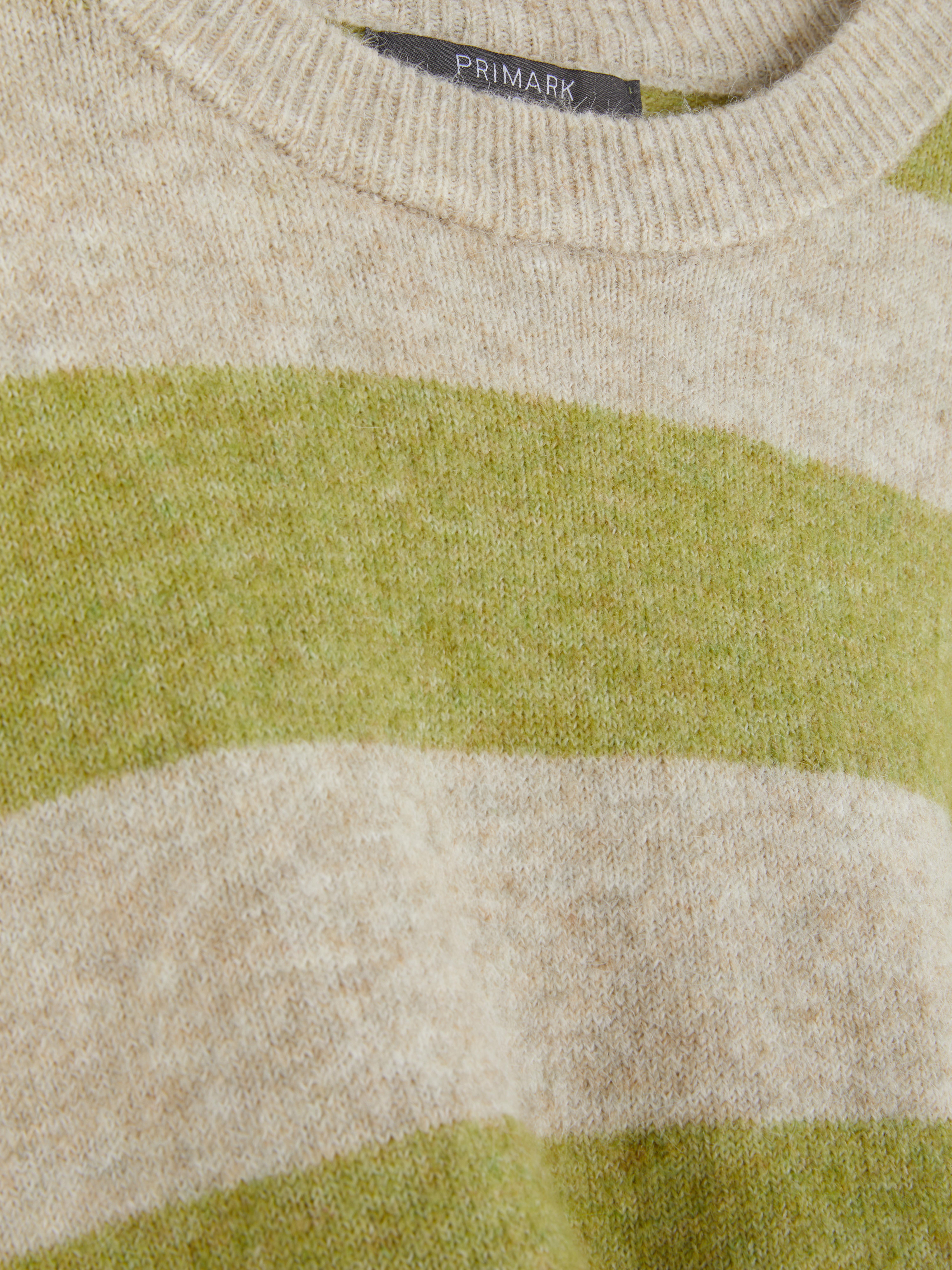 Drop Shoulder Crew Sweater