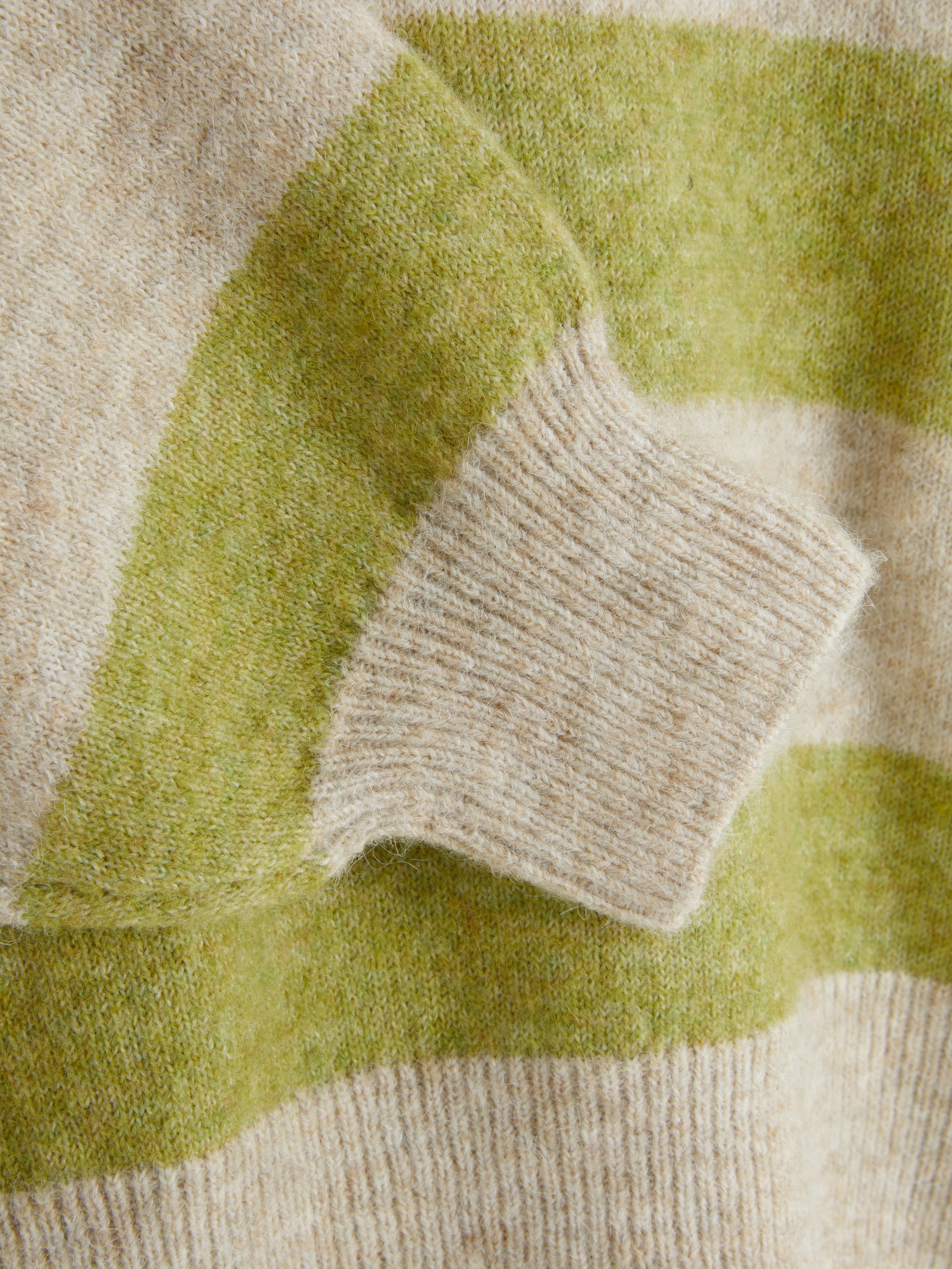 Drop Shoulder Crew Sweater
