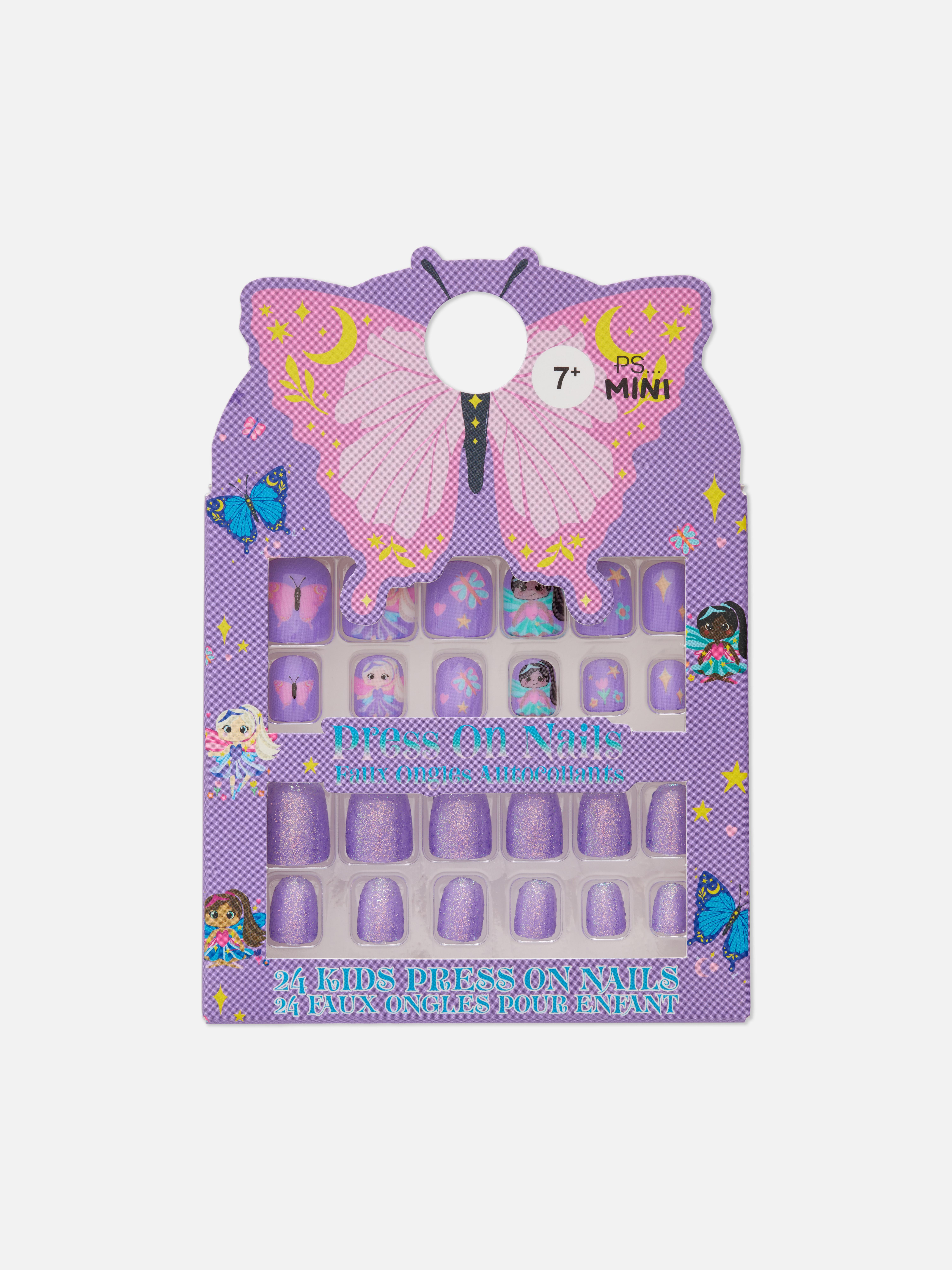 PS... Mini Fairy Press On False Nails