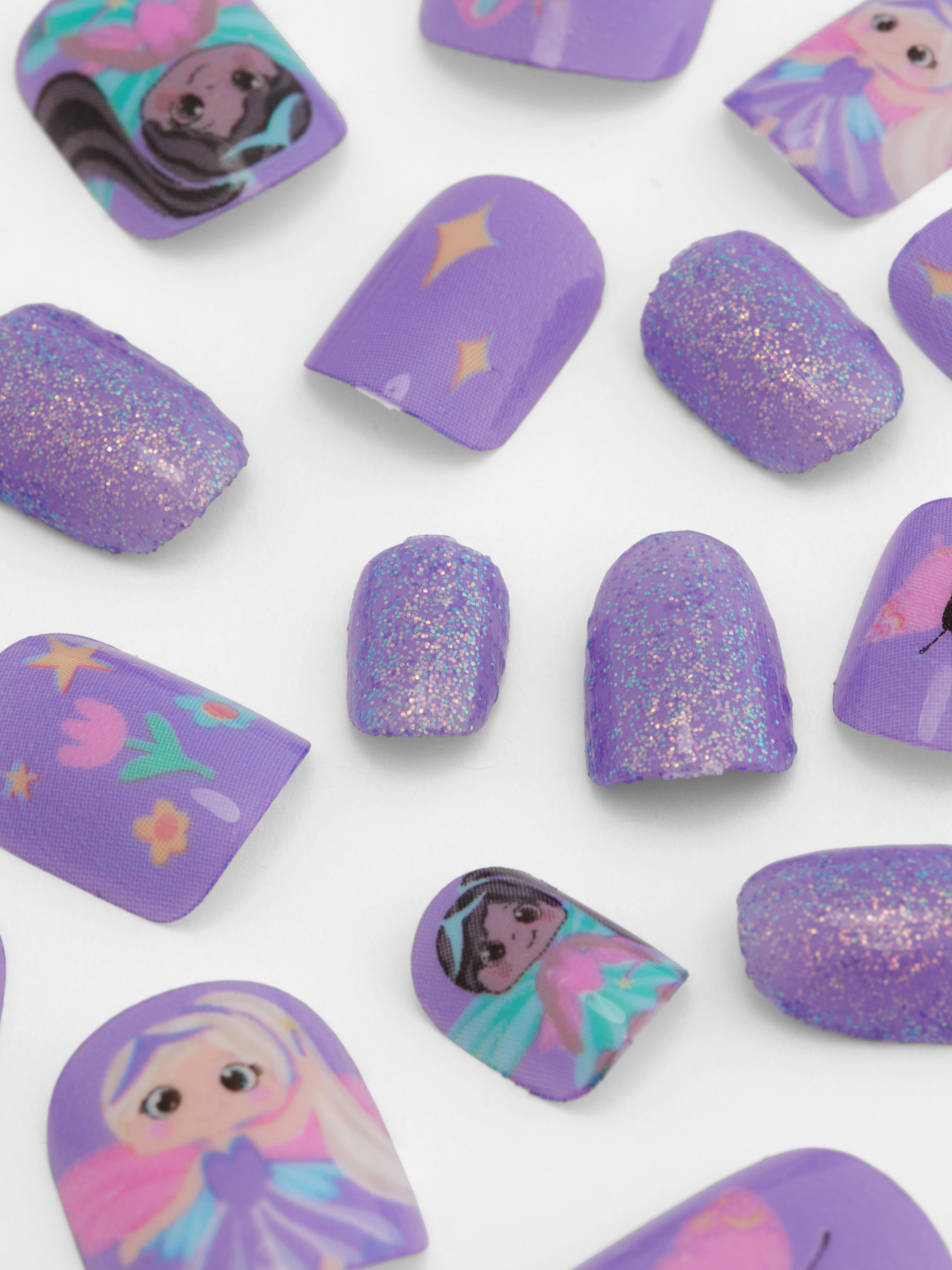 PS... Mini Fairy Press On False Nails