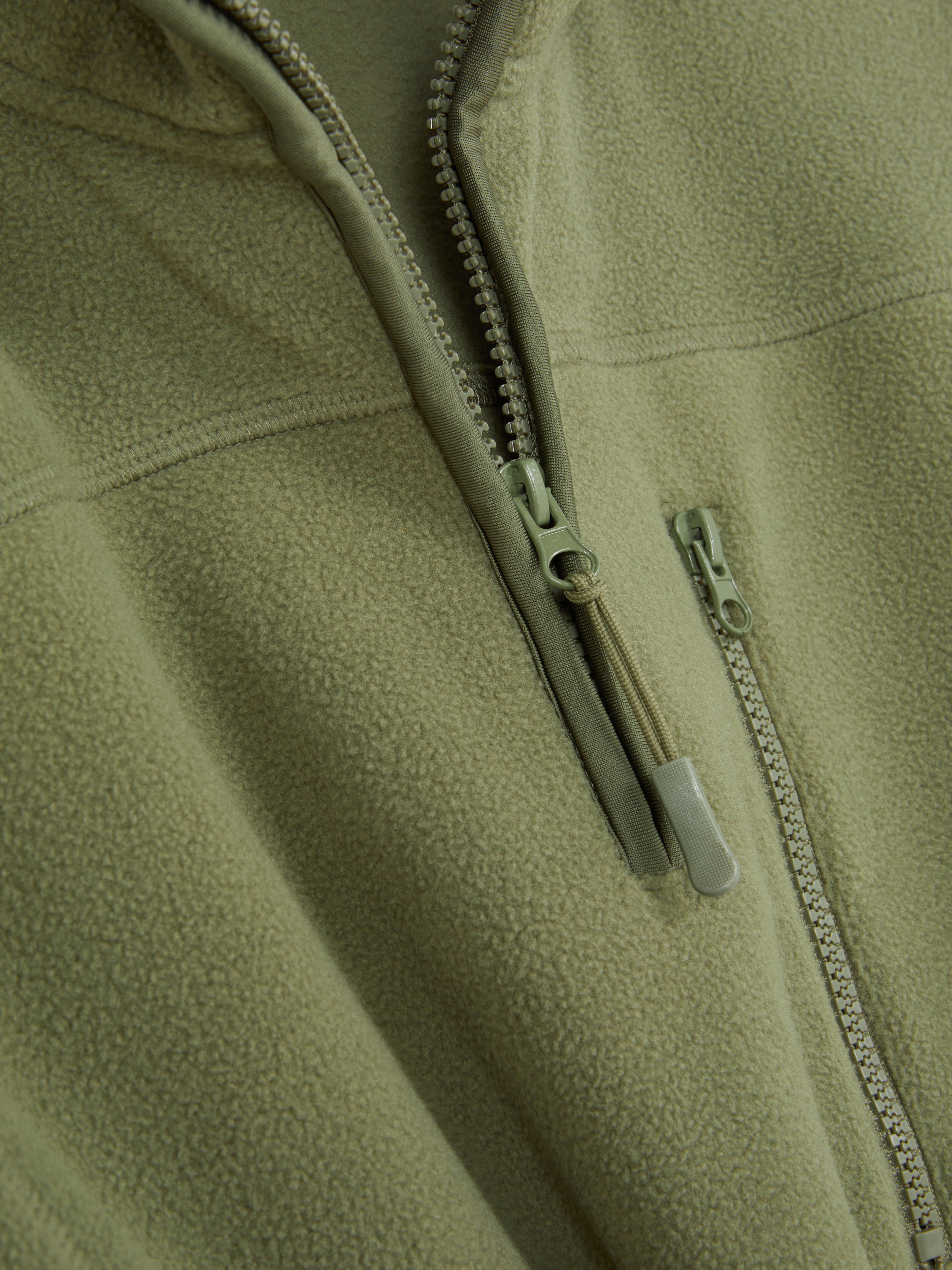 Sudadera polar con cremallera de 1/4