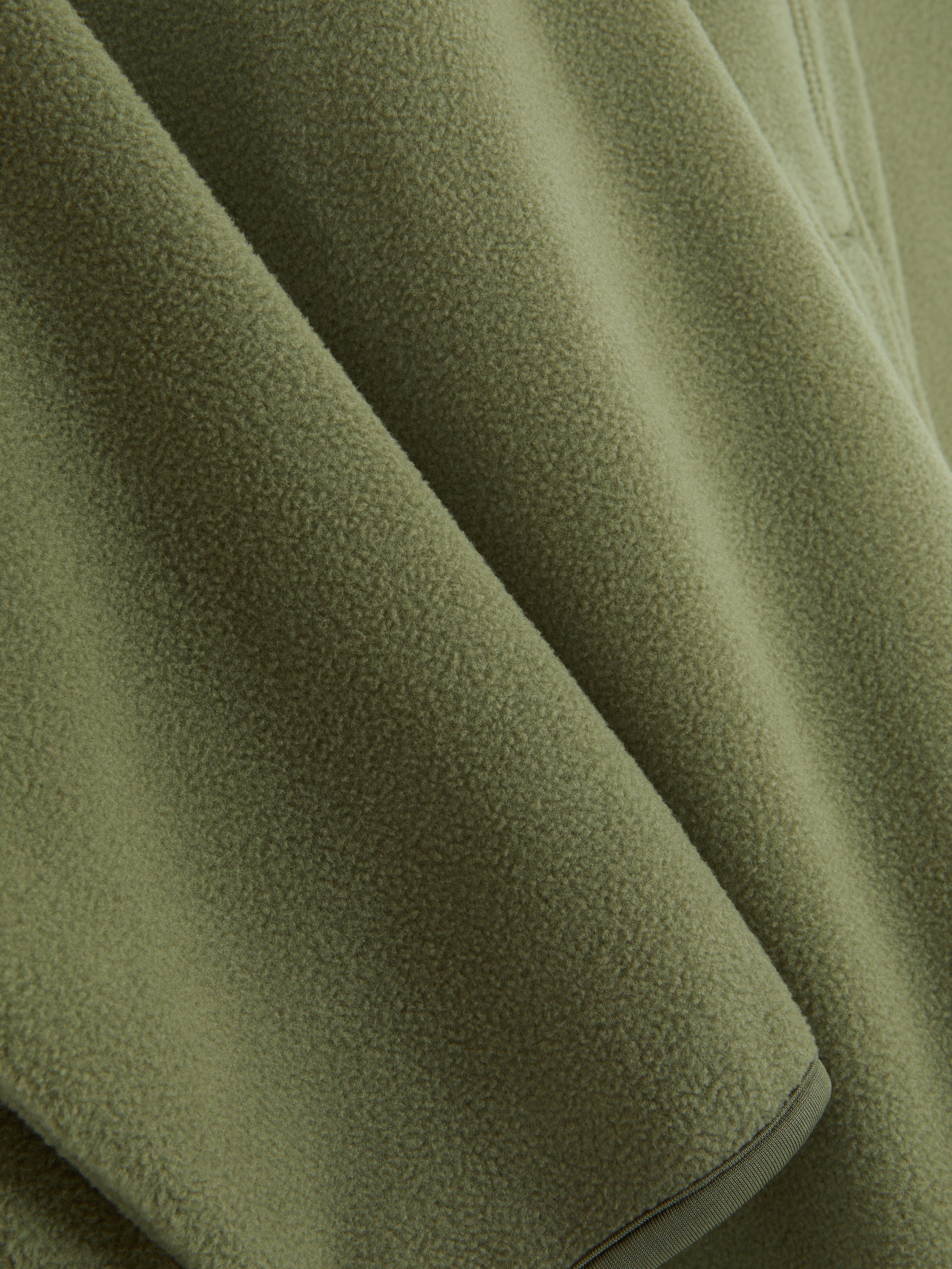 Sudadera polar con cremallera de 1/4