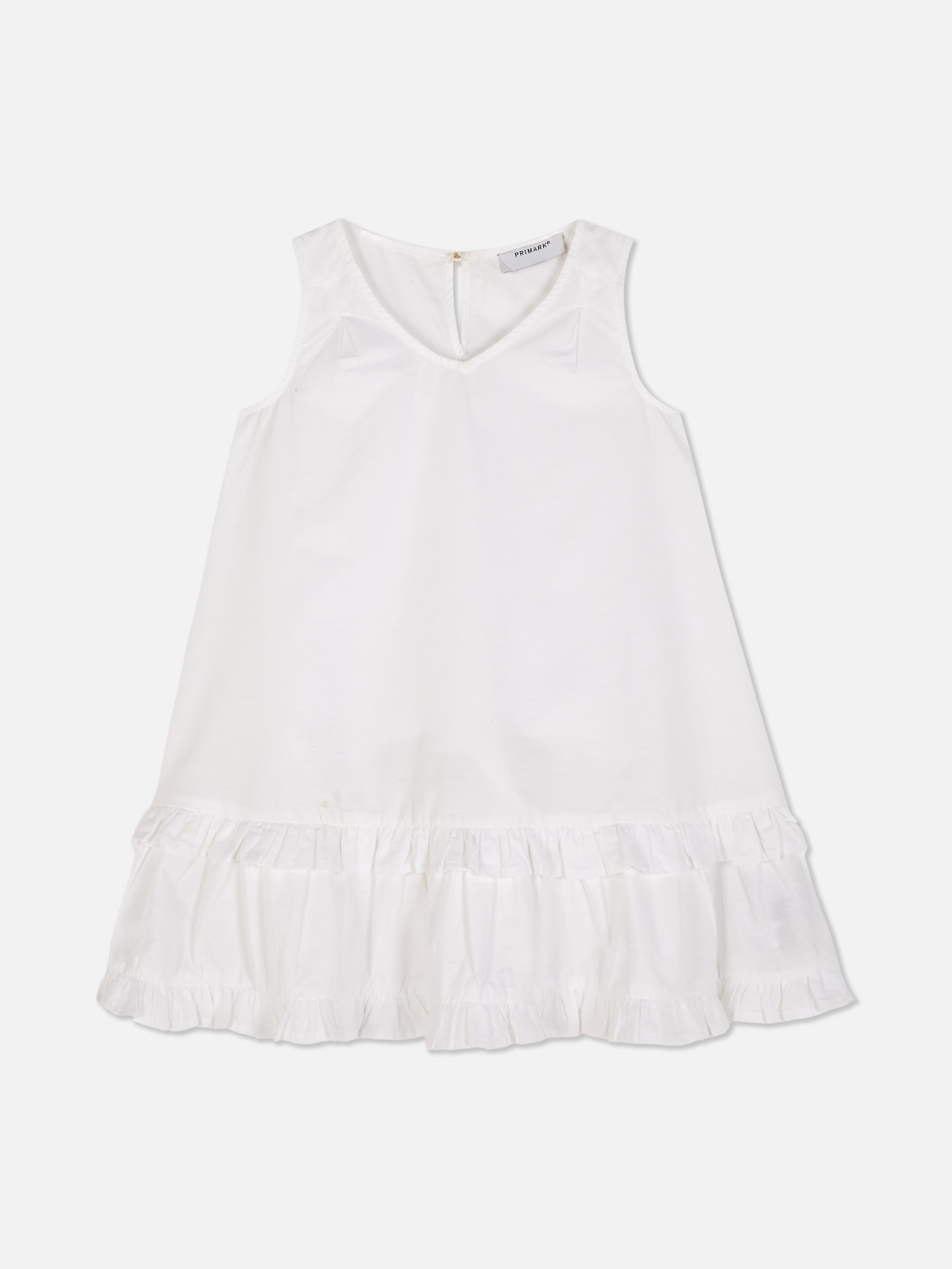 1,5-8 ani | Rochie trapezoidală cu volane