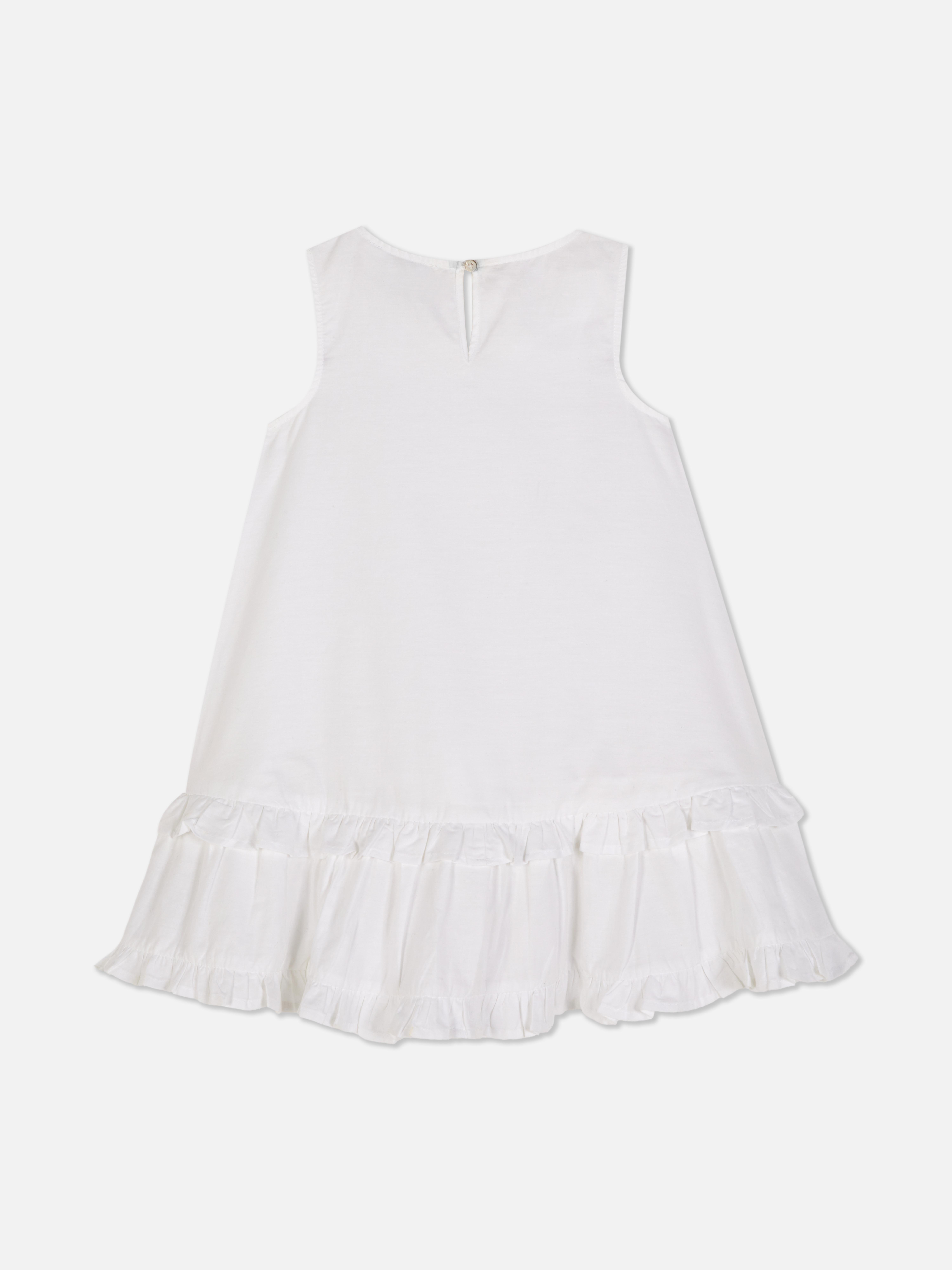 1,5-8 ani | Rochie trapezoidală cu volane