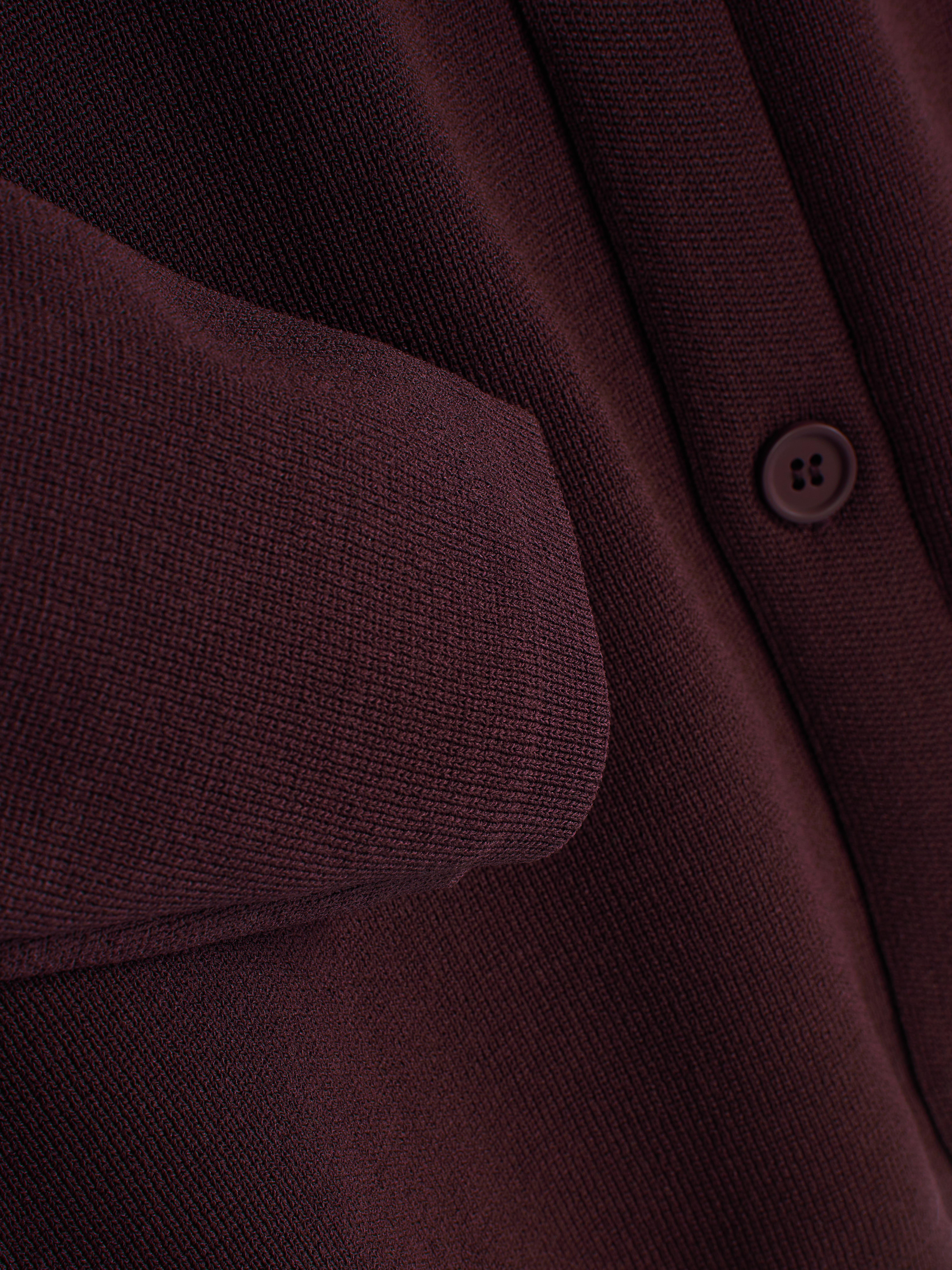 Camisa de punto con botones