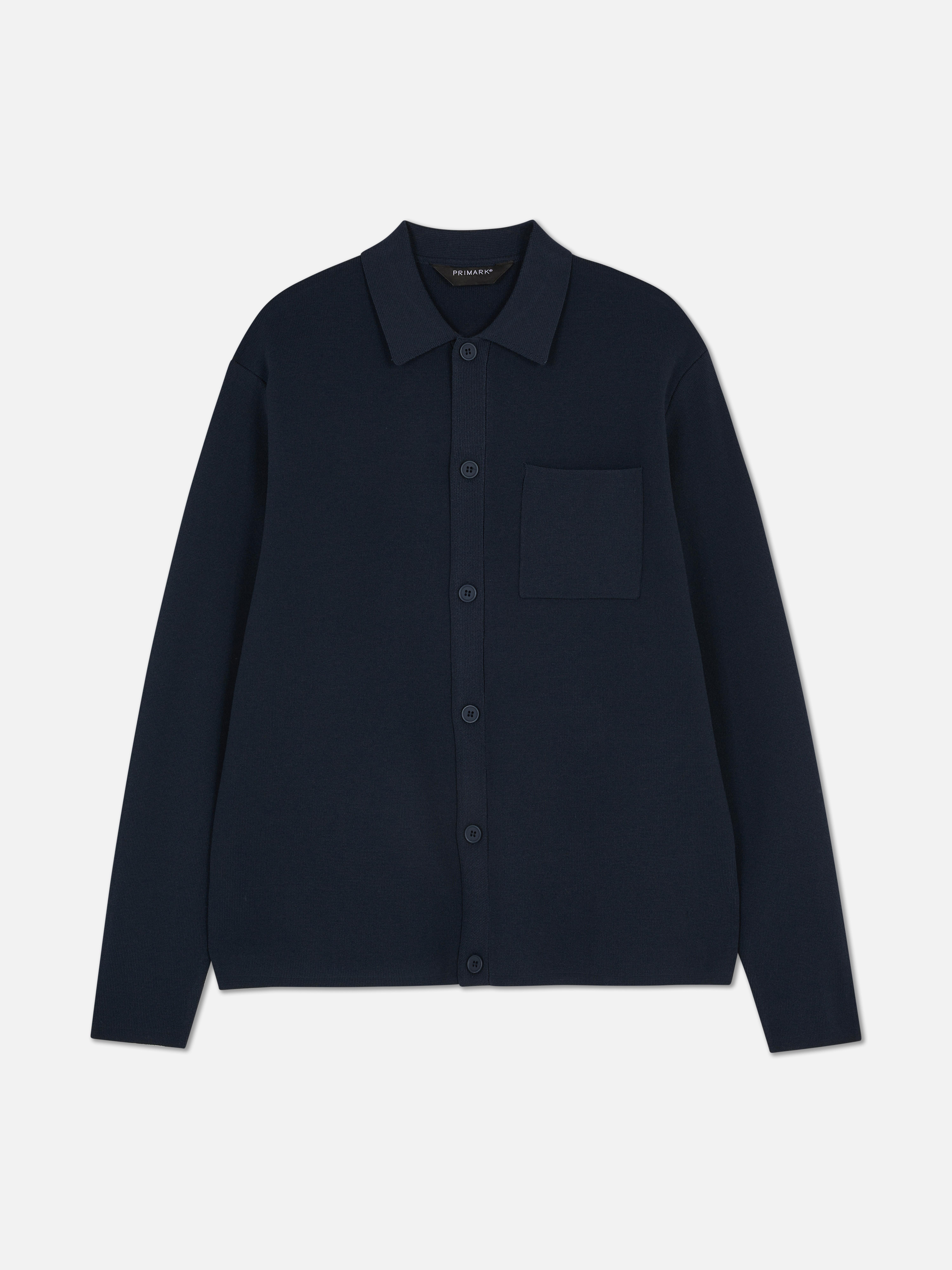 Camisa de punto con botones