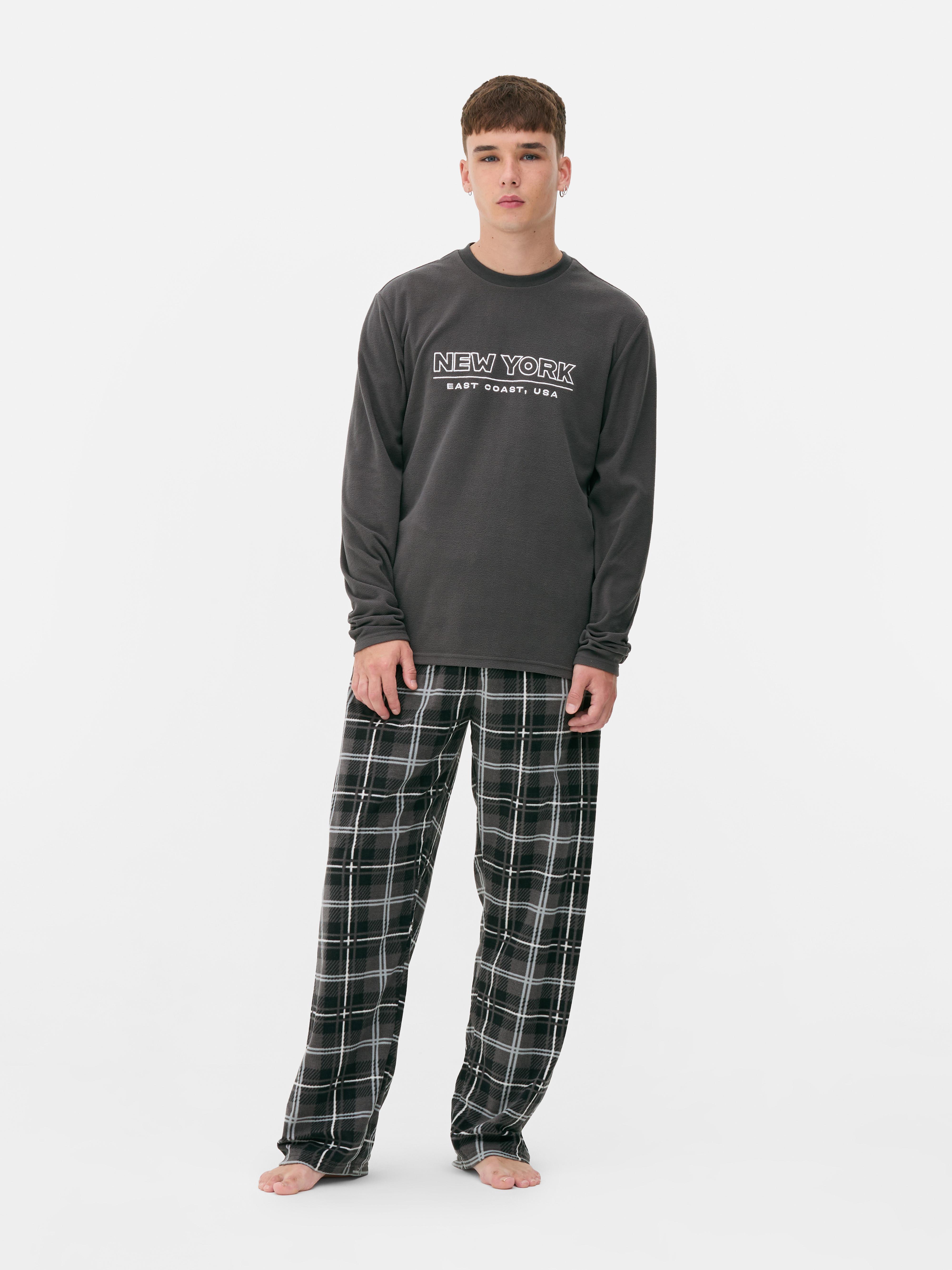 „New York“ Schlafanzug mit Sweatshirt