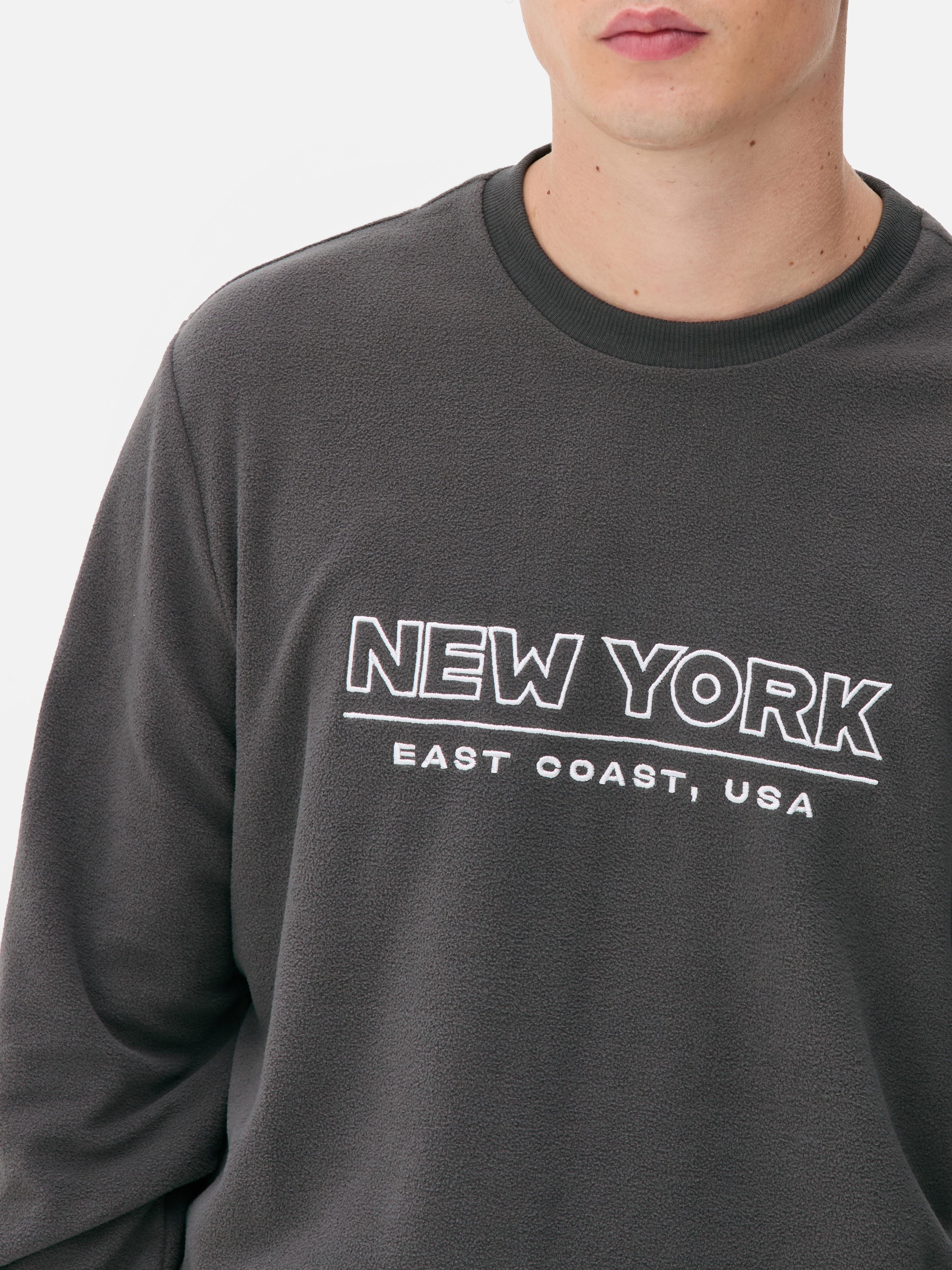 „New York“ Schlafanzug mit Sweatshirt