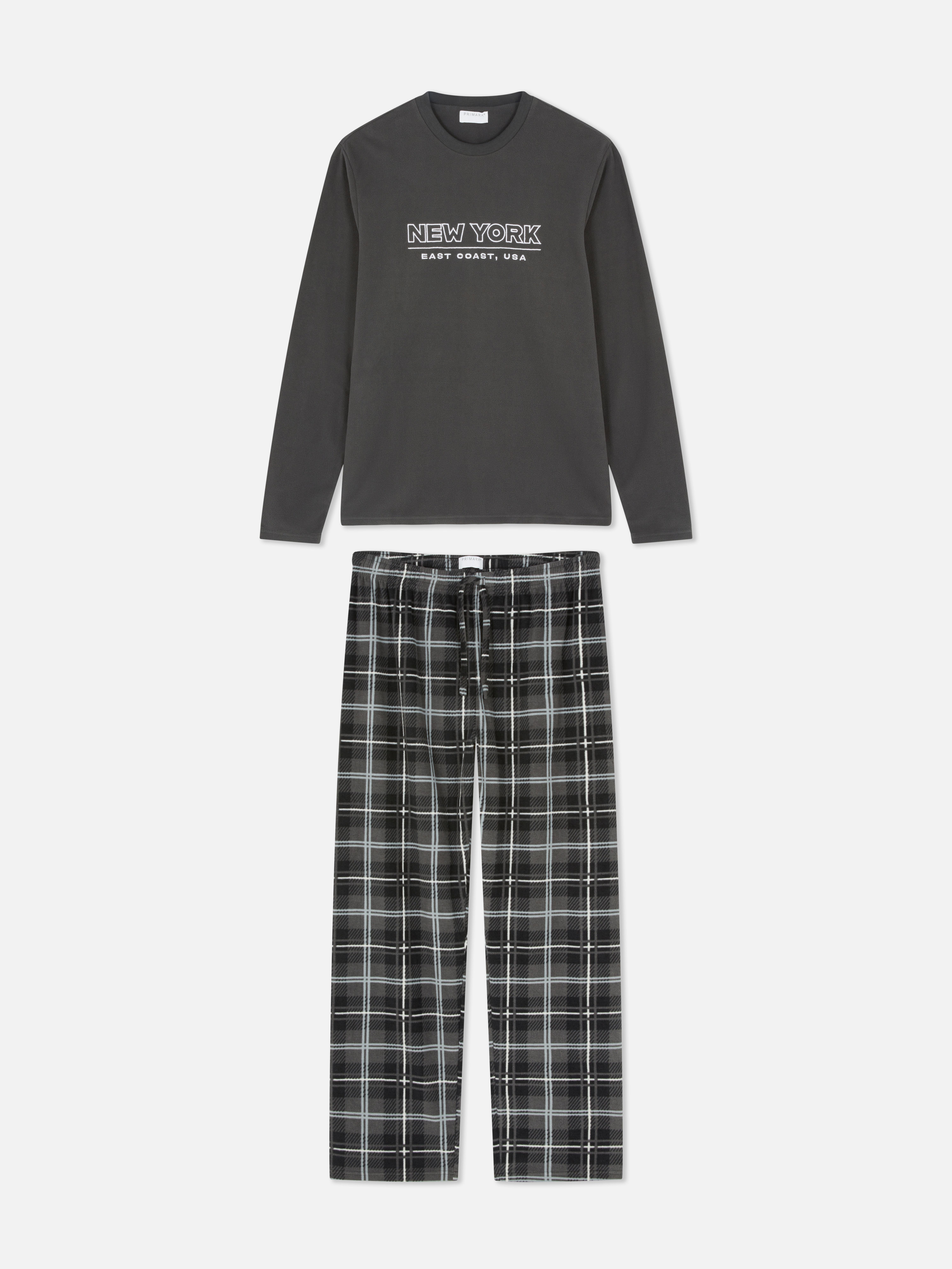 „New York“ Schlafanzug mit Sweatshirt