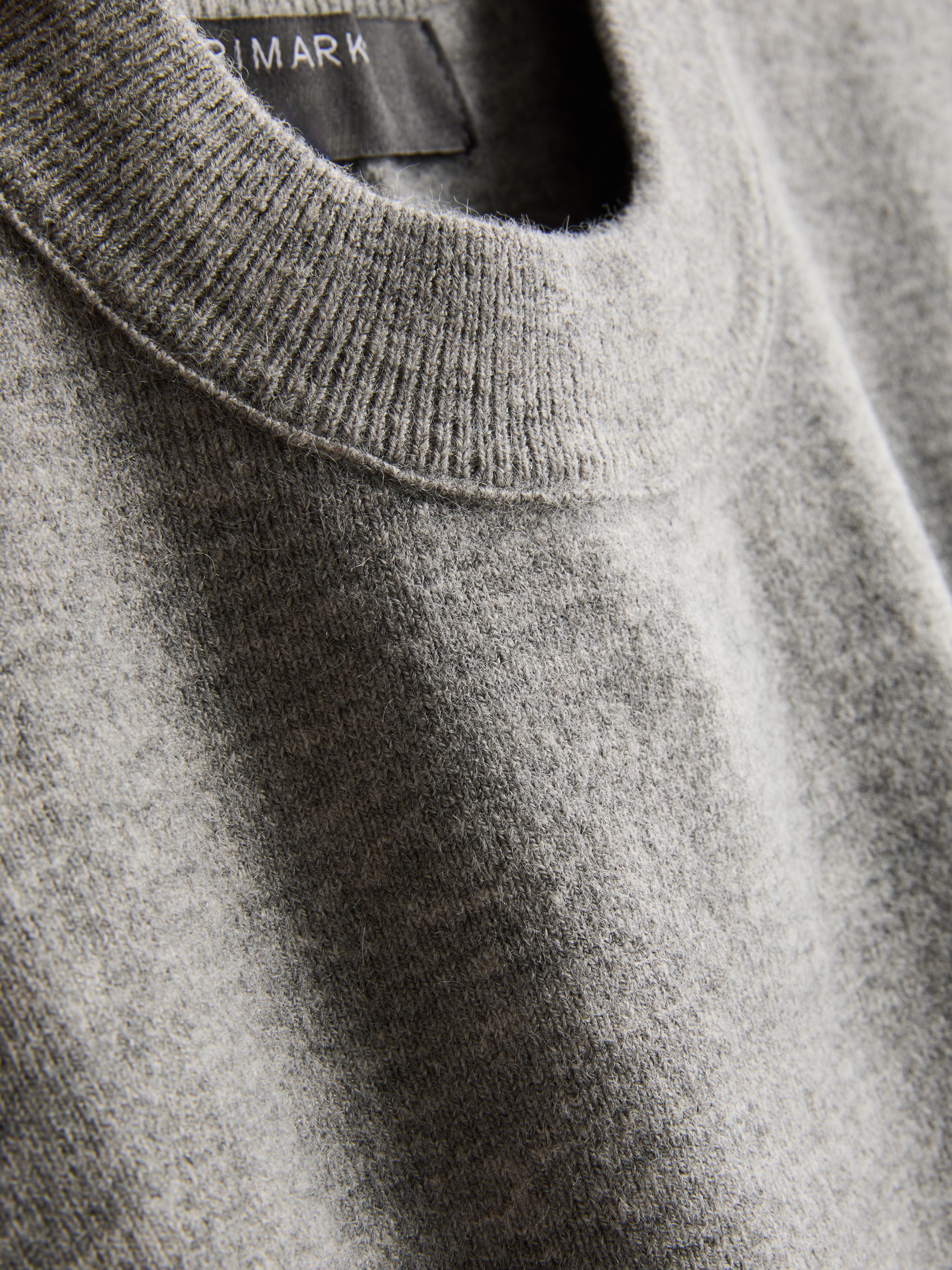 Women's Gray 2 1 Knitted Vest Top