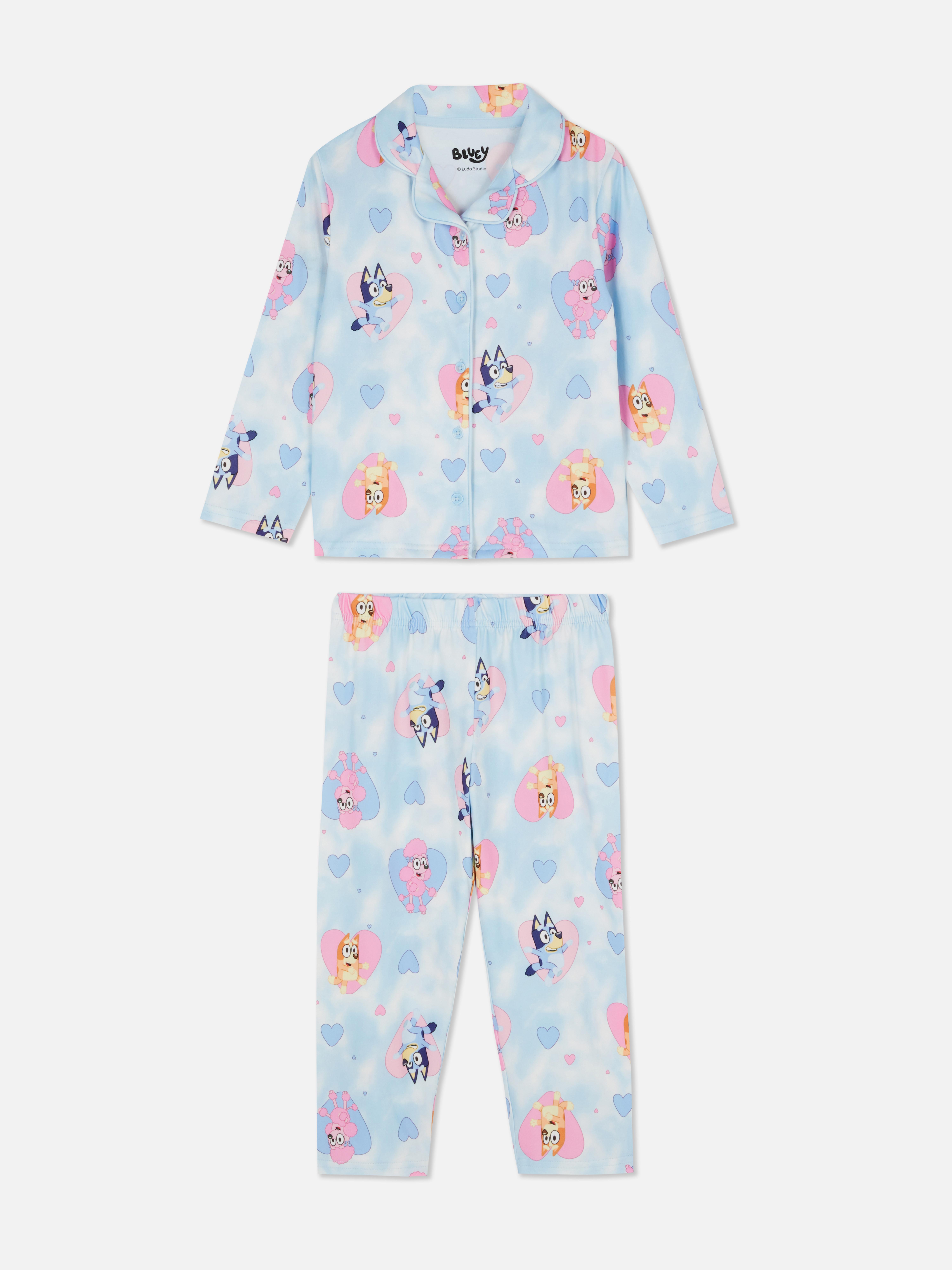 1.5-8yrs | Bluey Shirt Pyjamas
