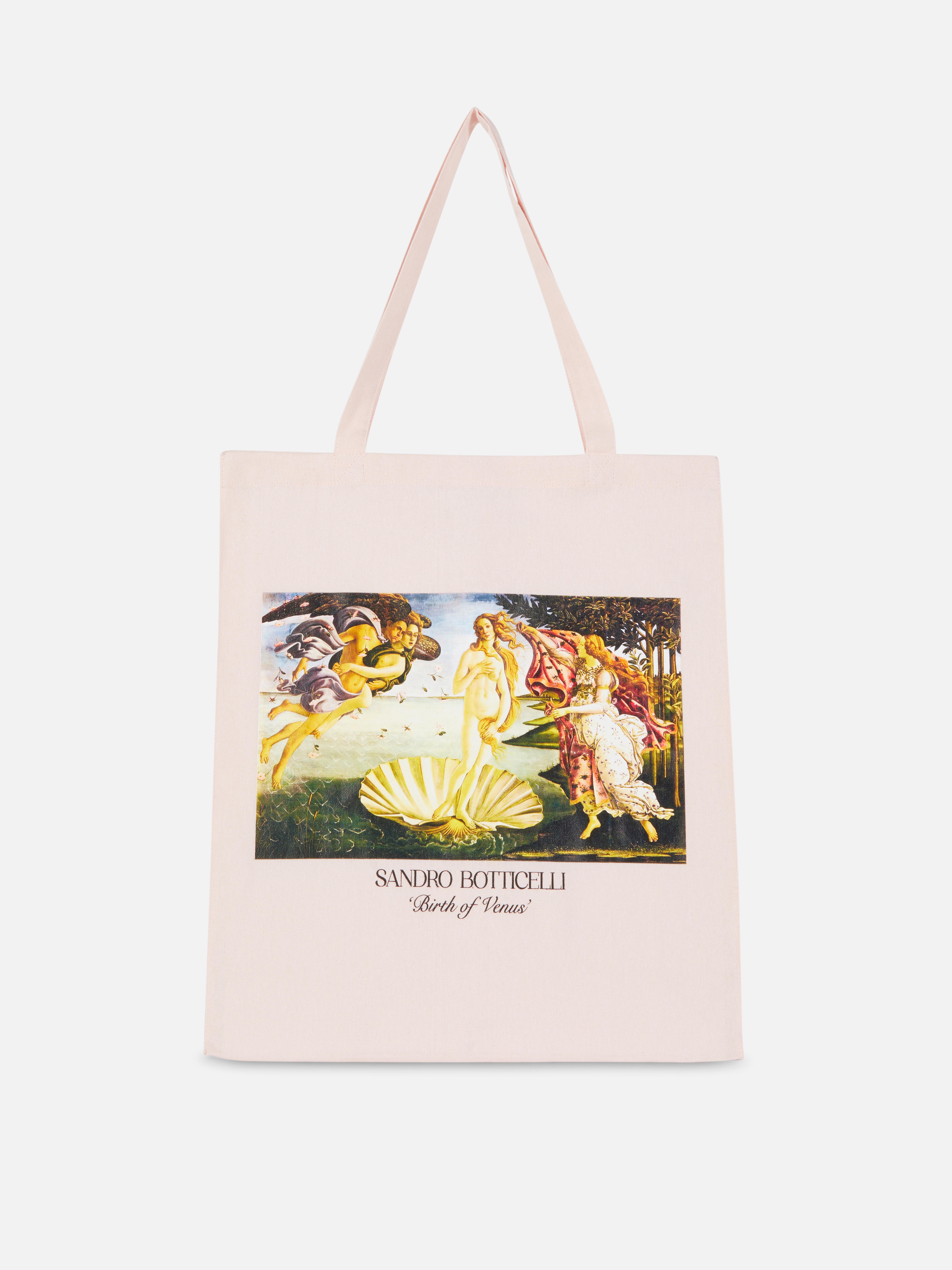 Bolsa shopper lona reutilizável Botticelli