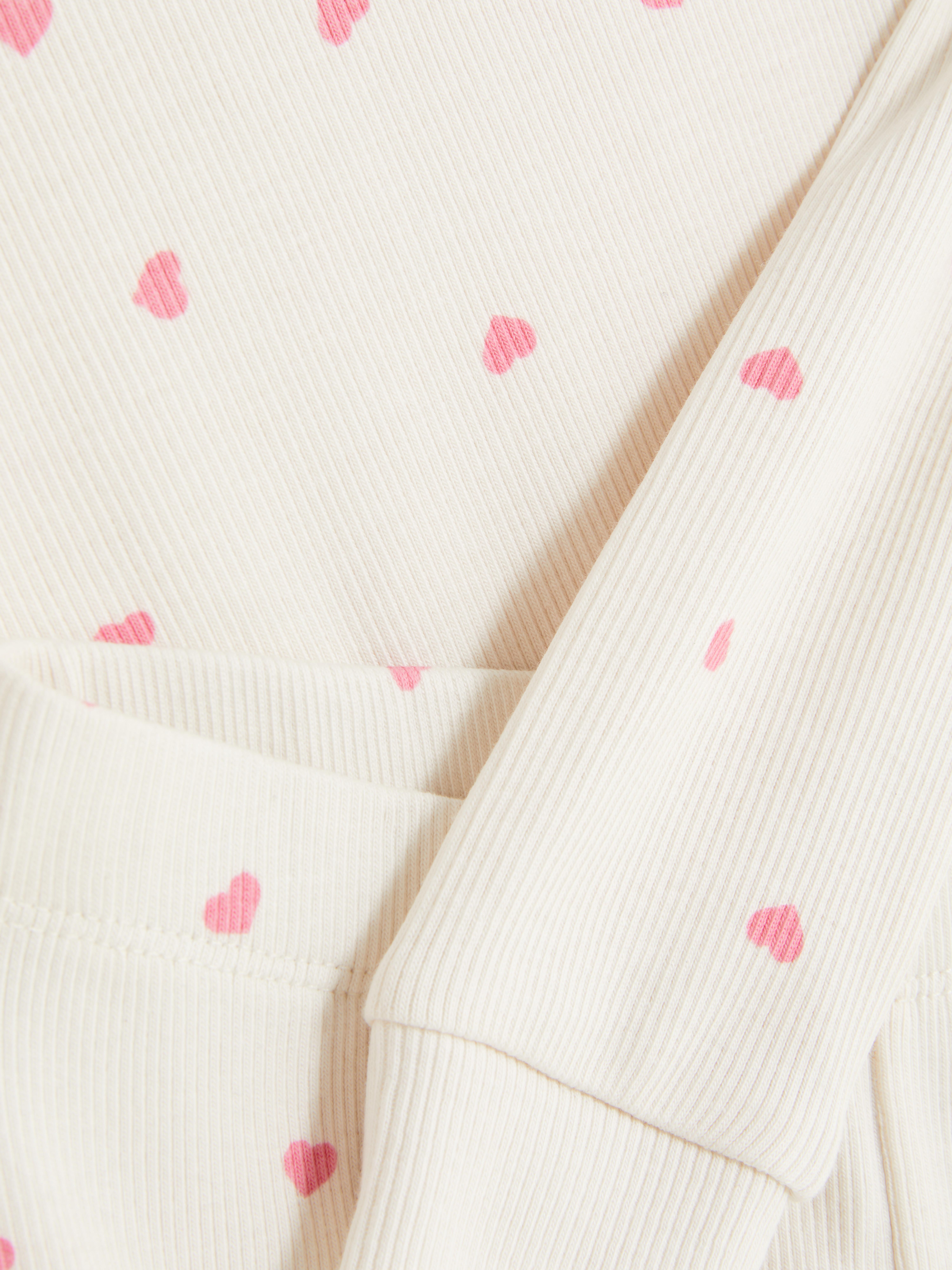 1.5-8yrs | Ribbed Pyjamas