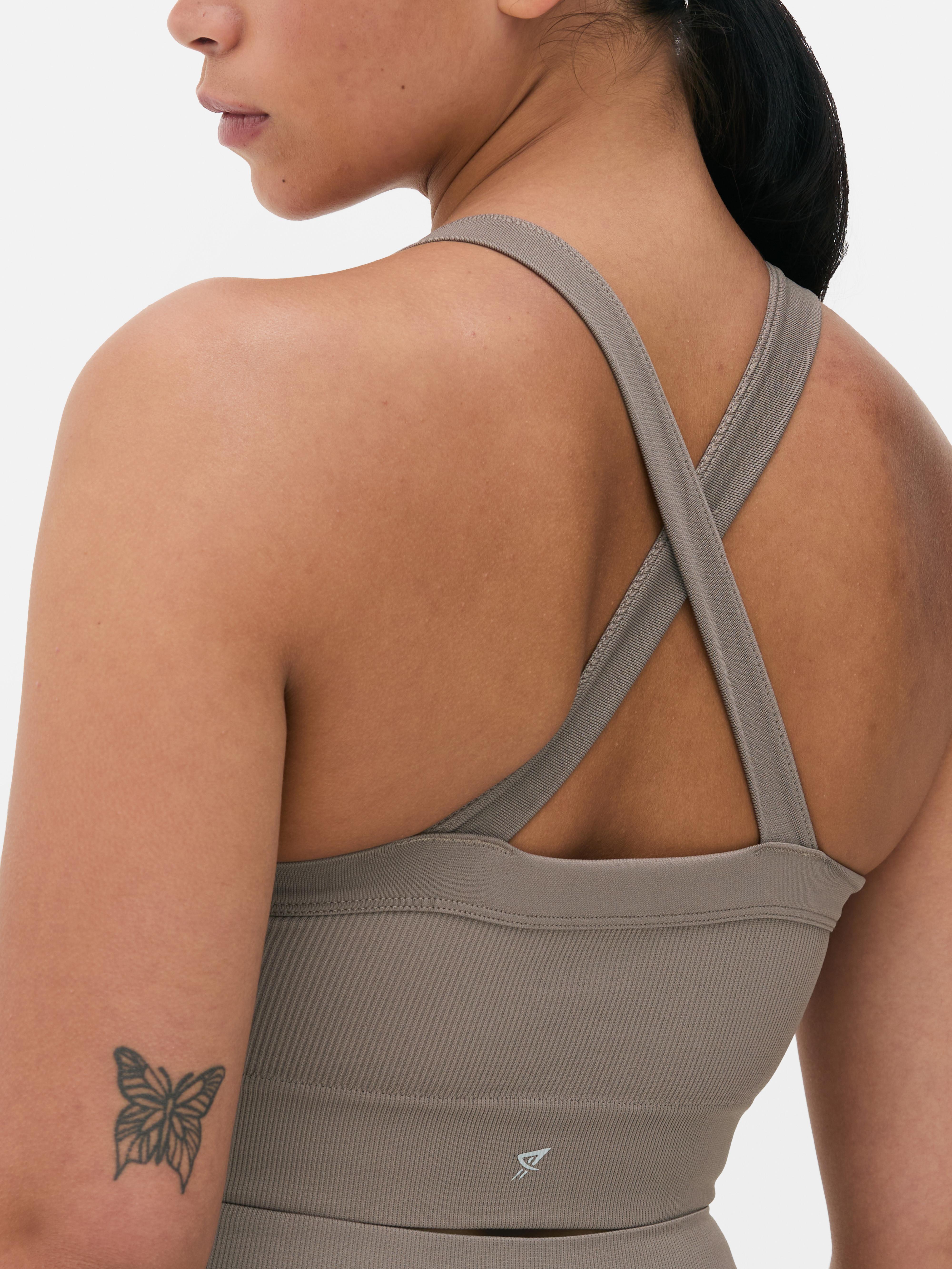 Haut court de sport sans coutures