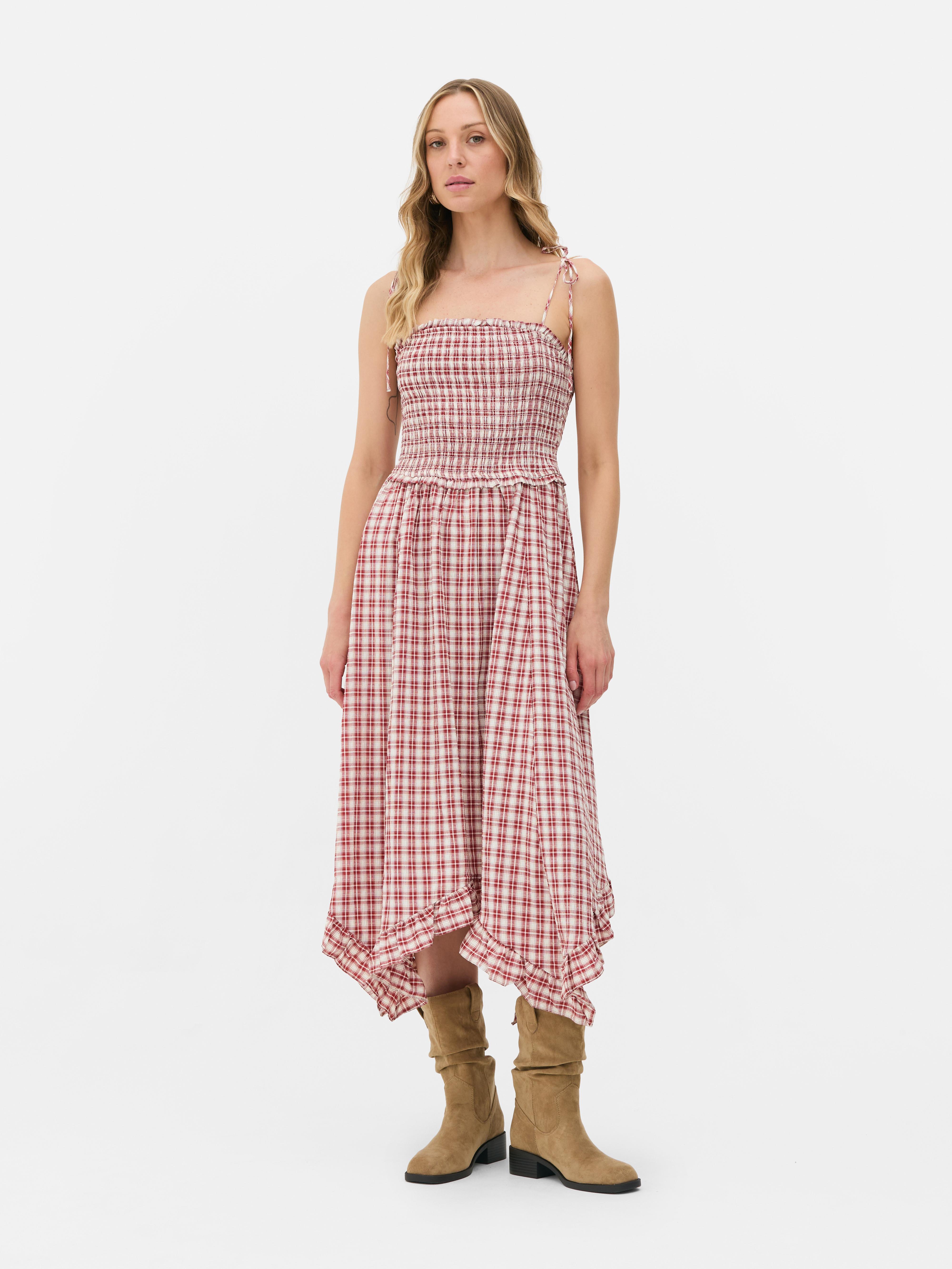 Asymmetrische midi-jurk Rita Ora