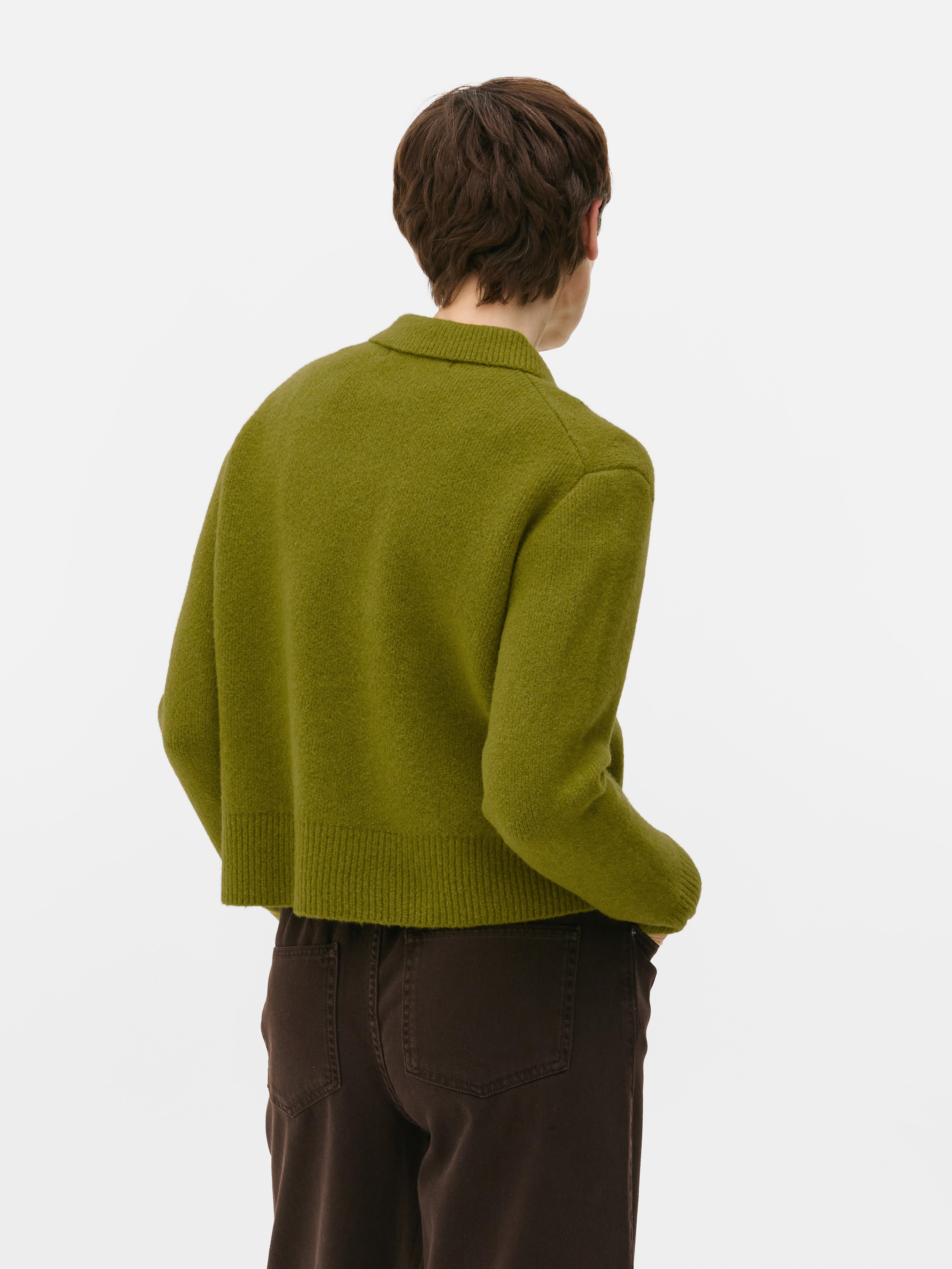 Knitted Double Pocket Shacket