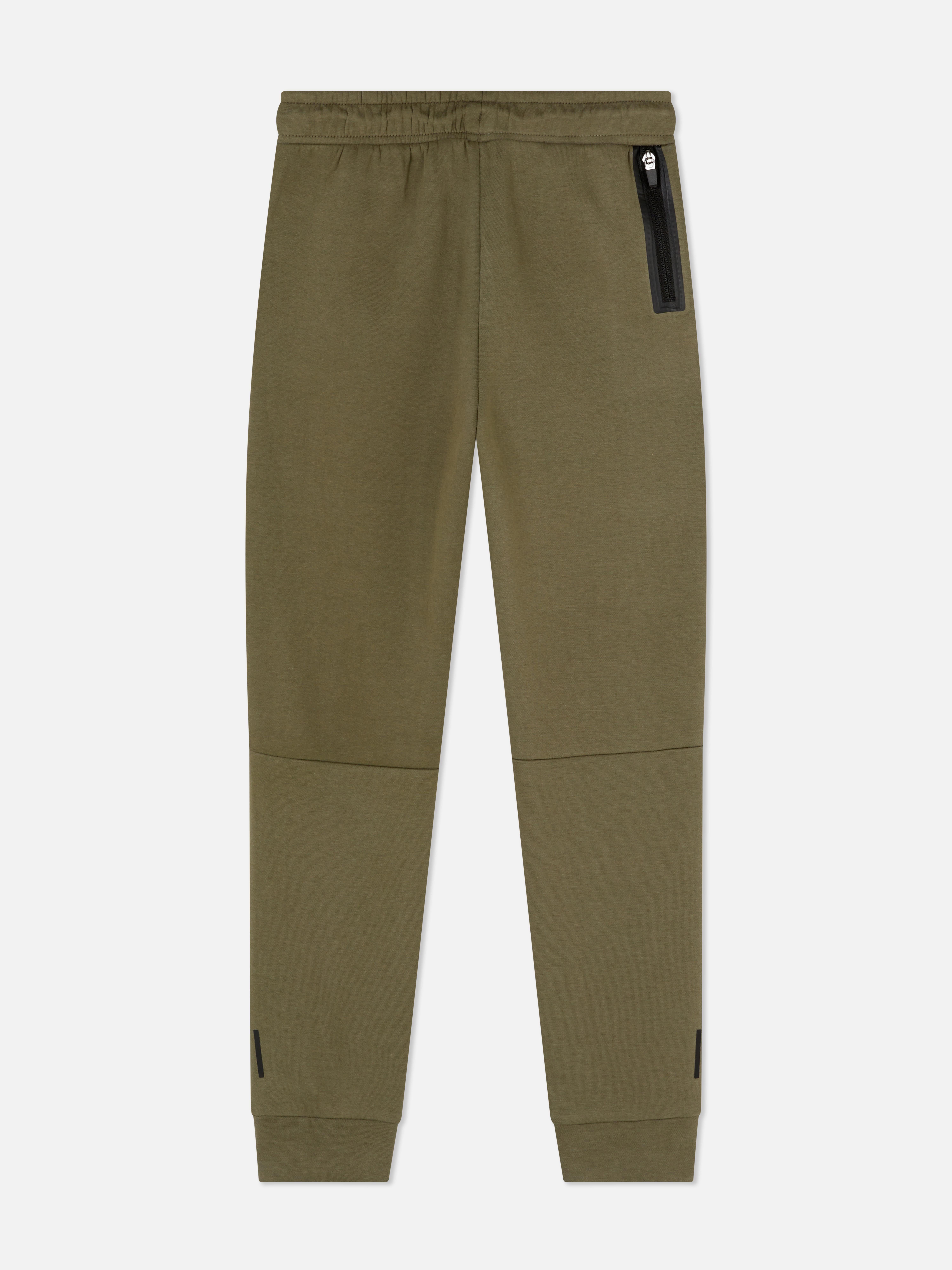 Cuffed Paneled Sweatpants