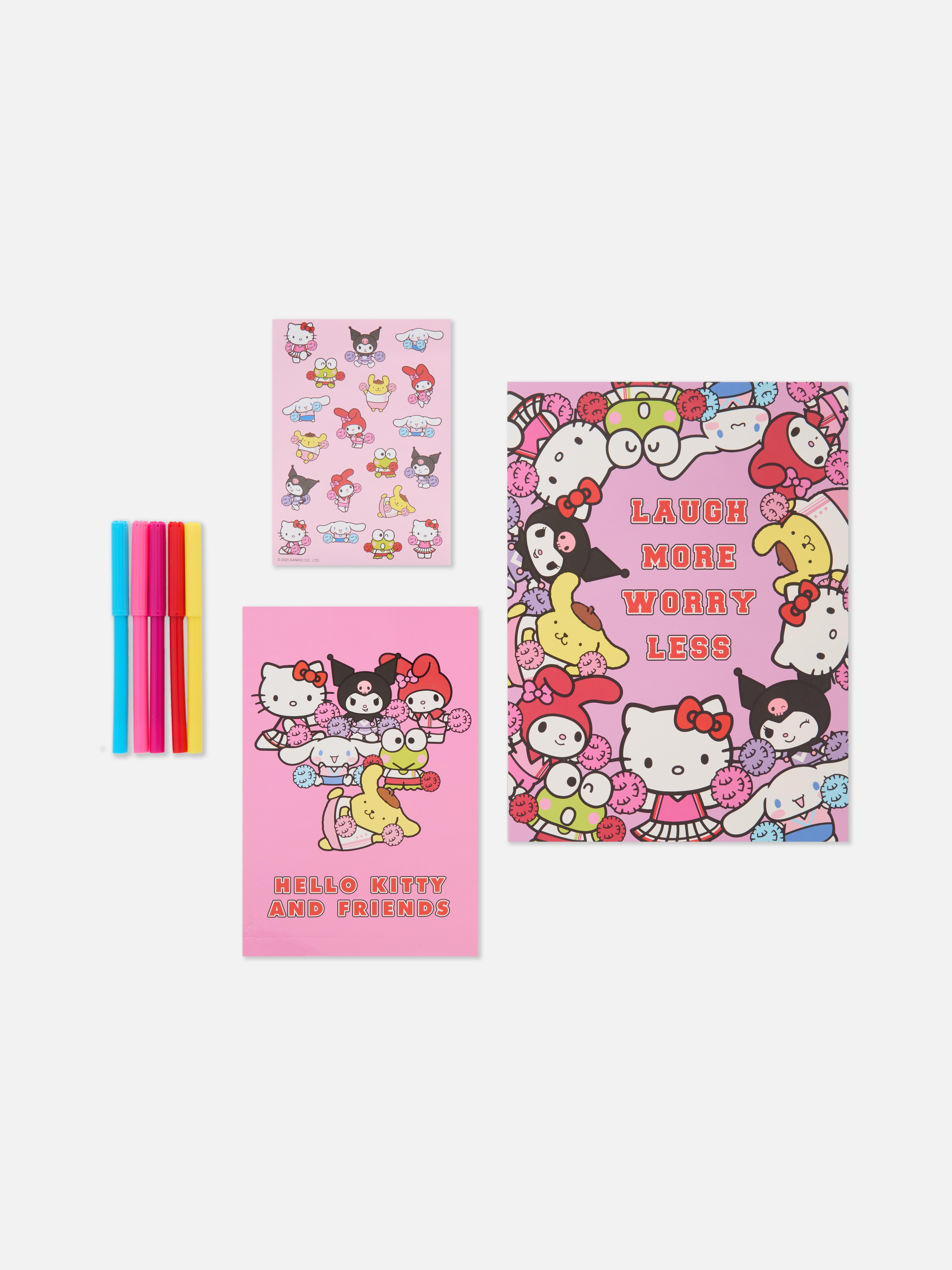 „Hello Kitty and Friends“ Schreibwarenset
