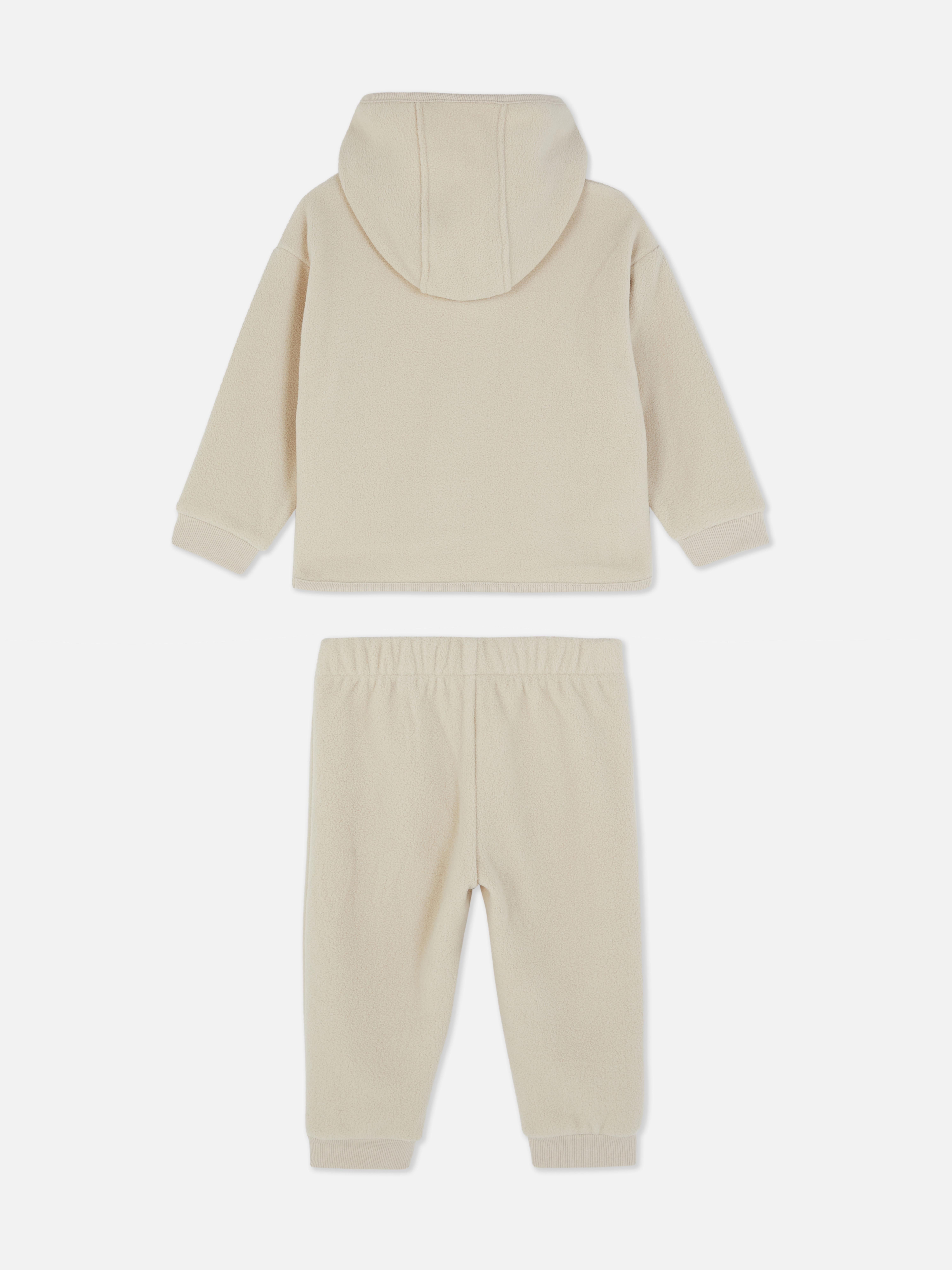 0-36 mois | Ensemble sweat à capuche et bas de jogging en molleton
