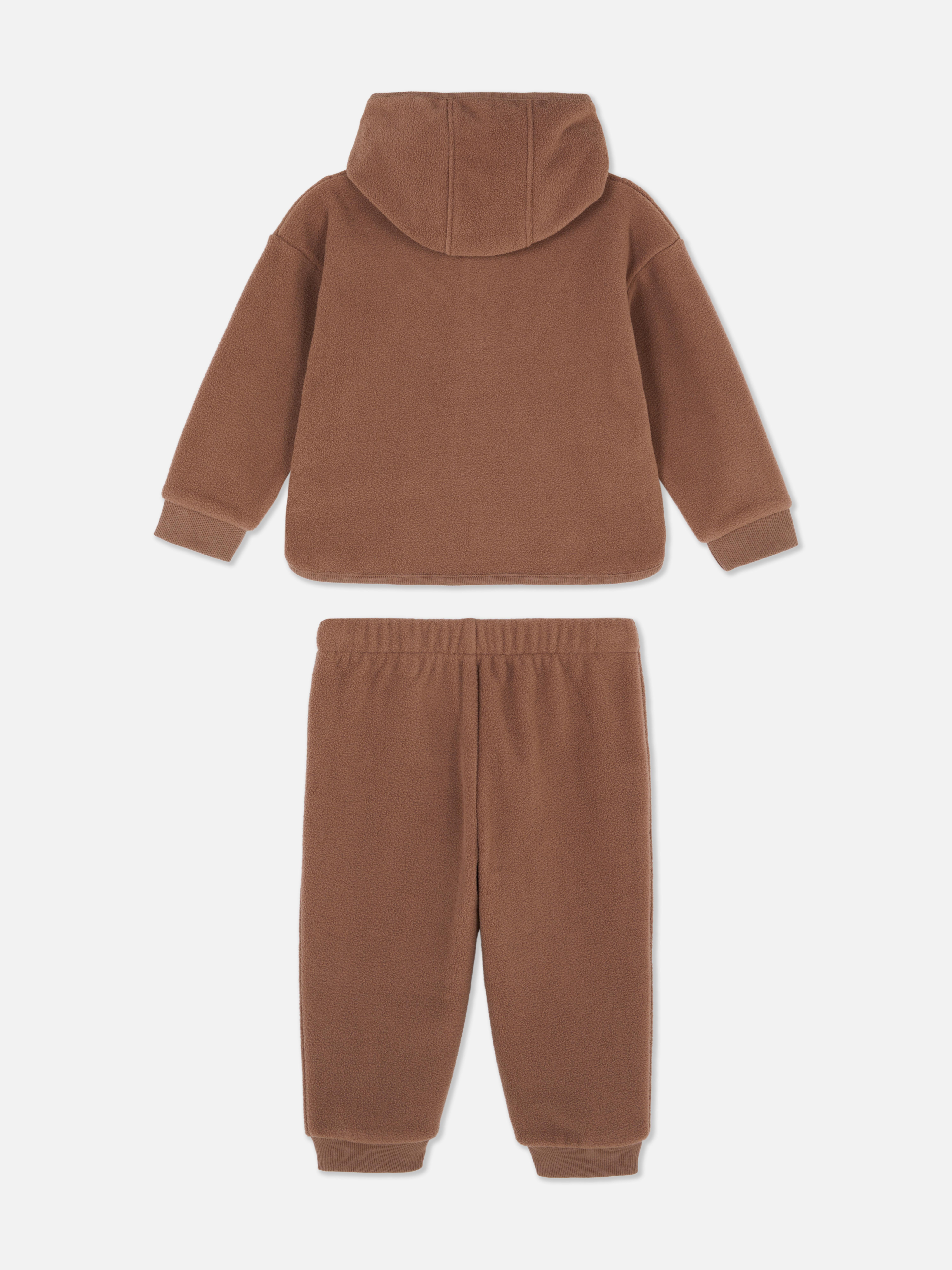 0-36 meses | Sudadera polar con capucha y joggers