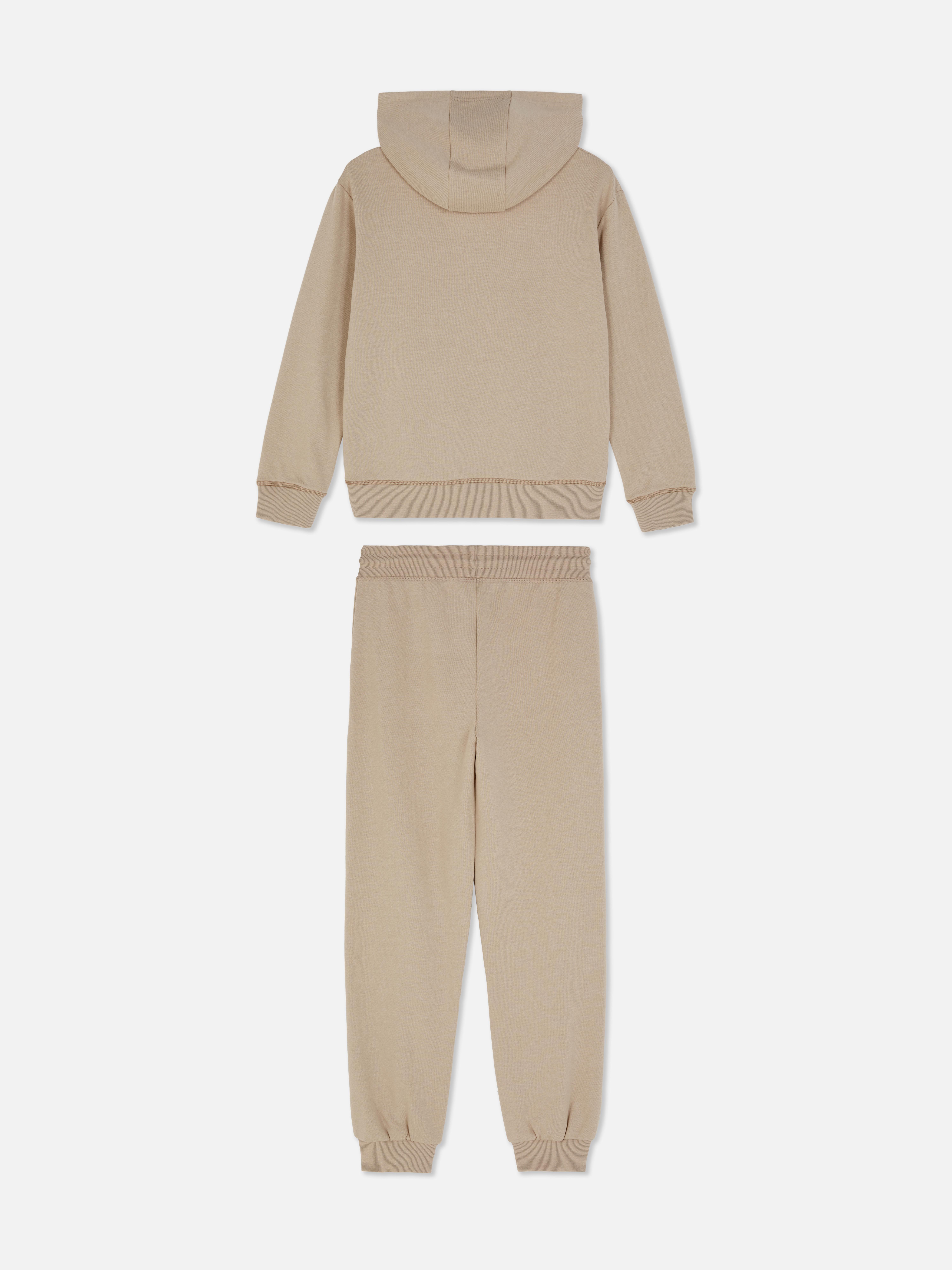Pullover Hoodie and Cuffed Joggers Set