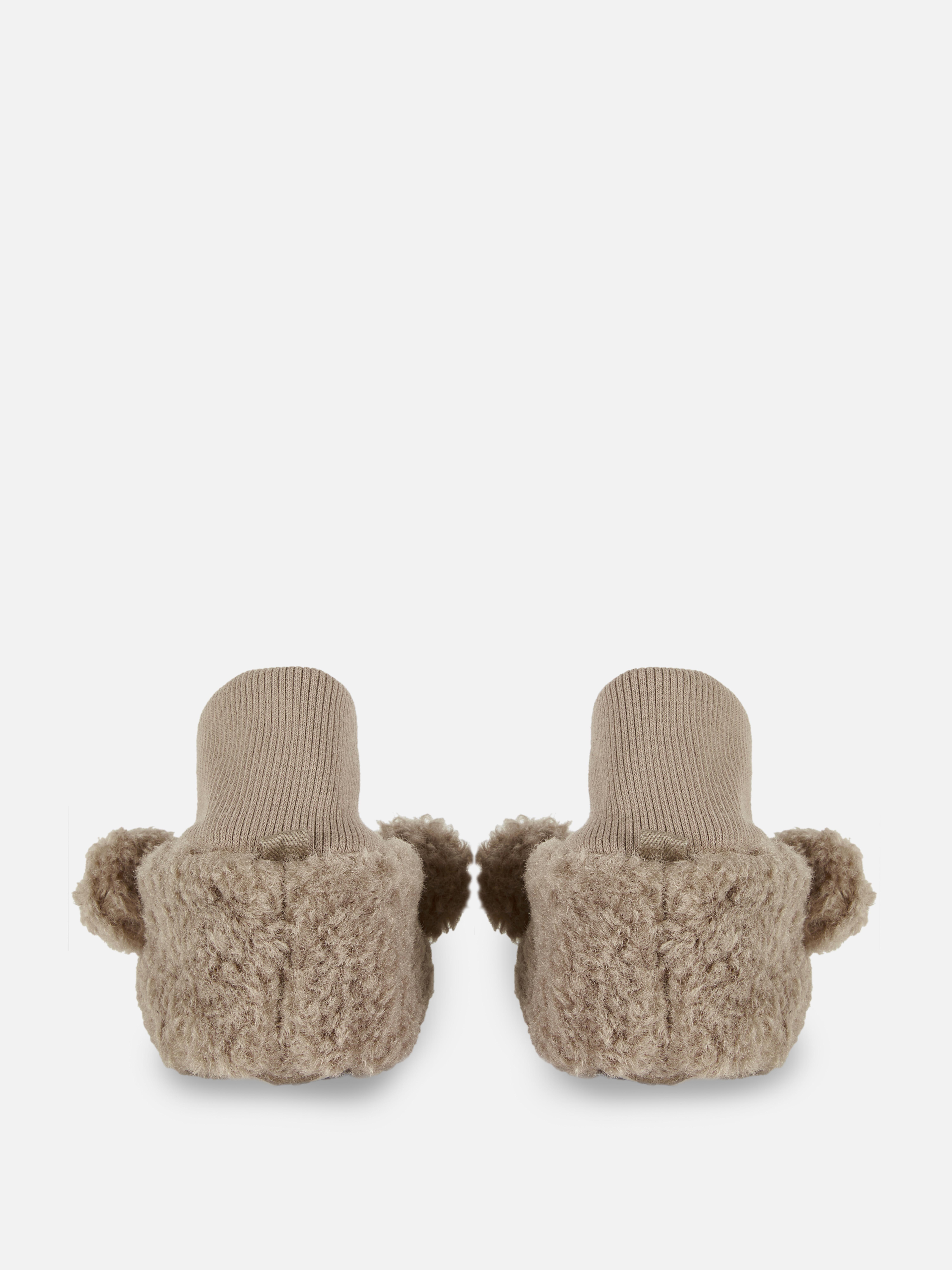 Bear Socktop Slippers