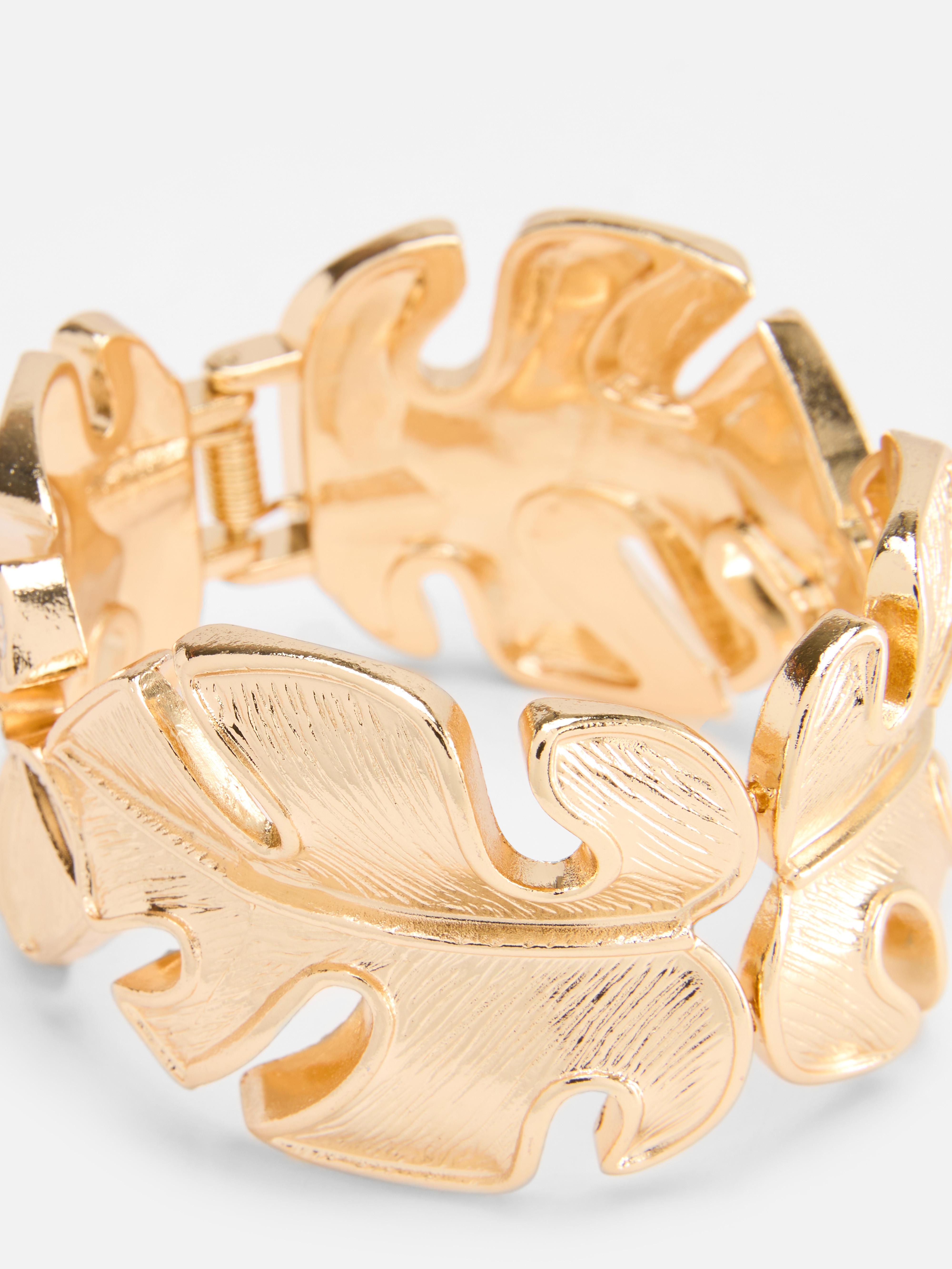 Bracelete braço folha