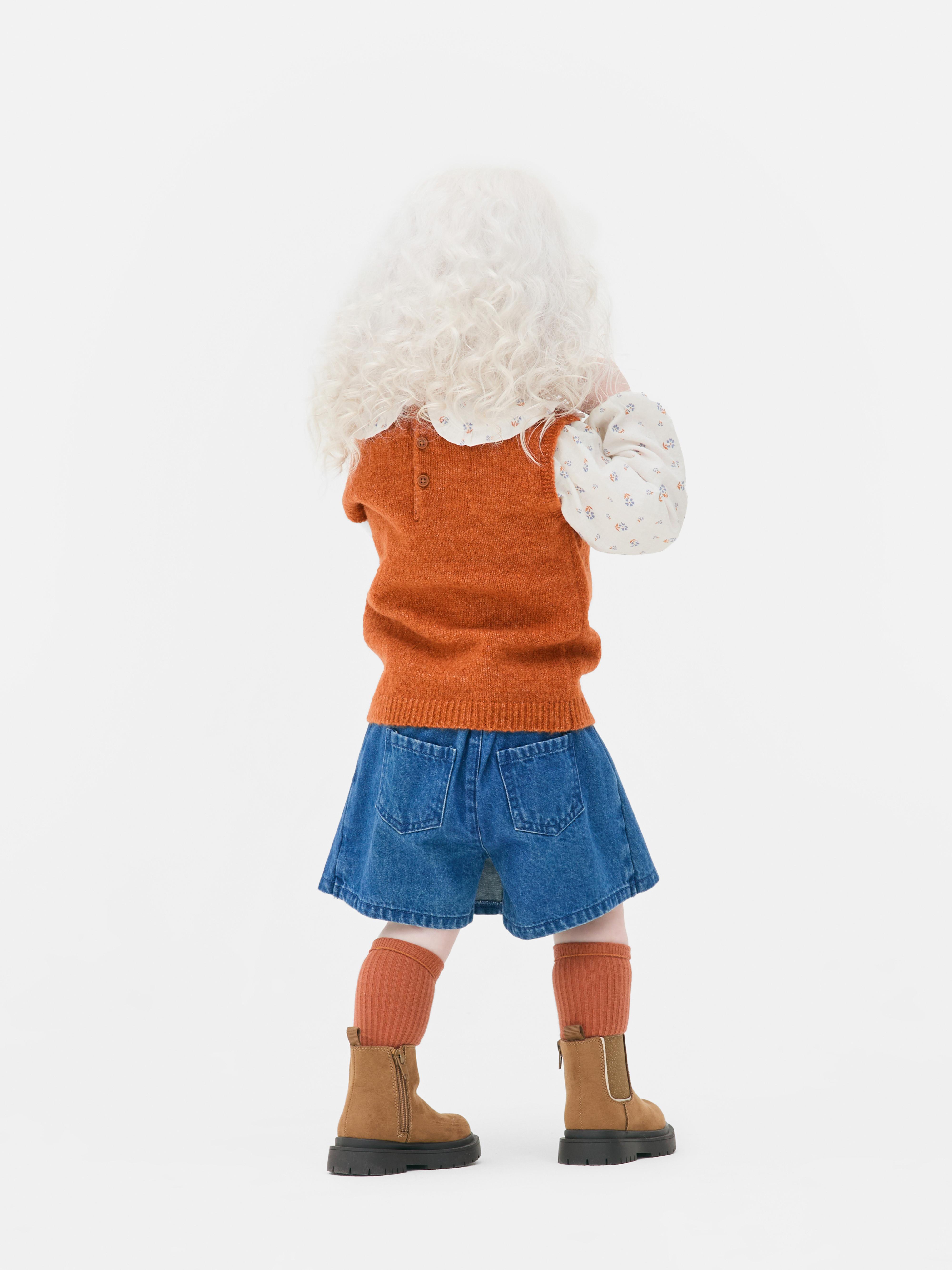 0–36 Monate | 2-in-1-Set aus Pullover mit Bluse und Jeansrock
