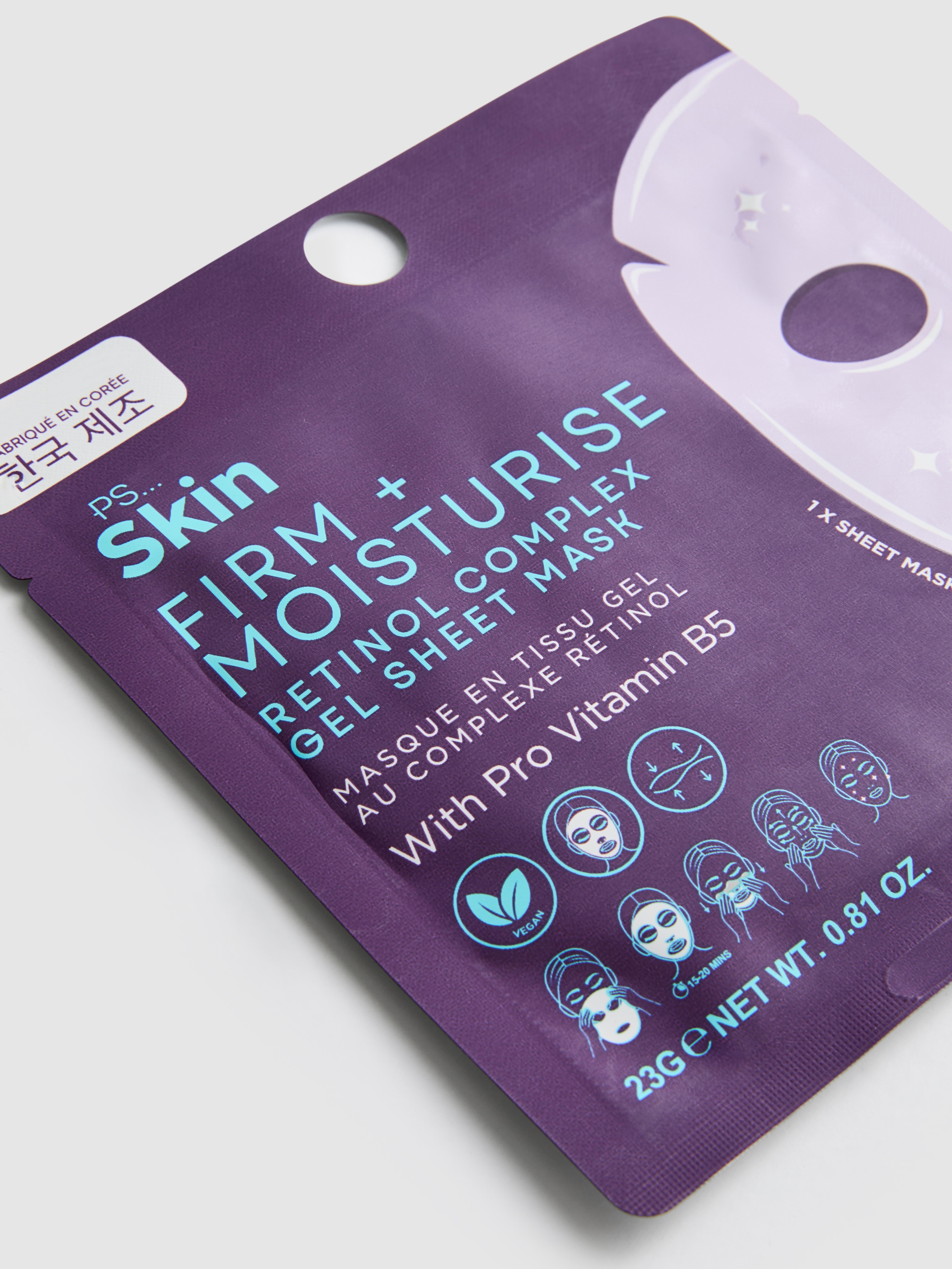 Máscara tecido gel retinol PS... Skin
