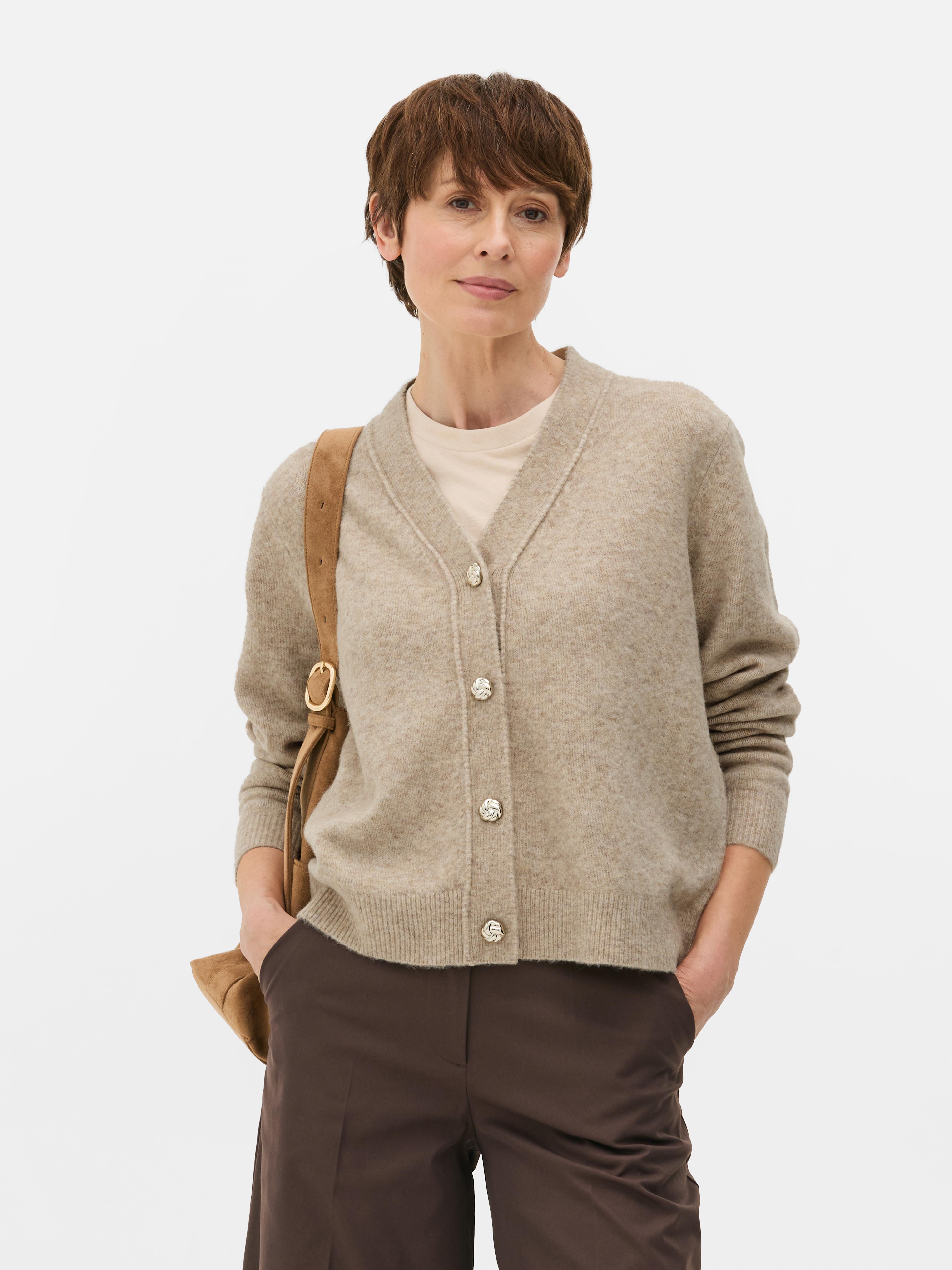 Lässiger Boyfriend-Cardigan