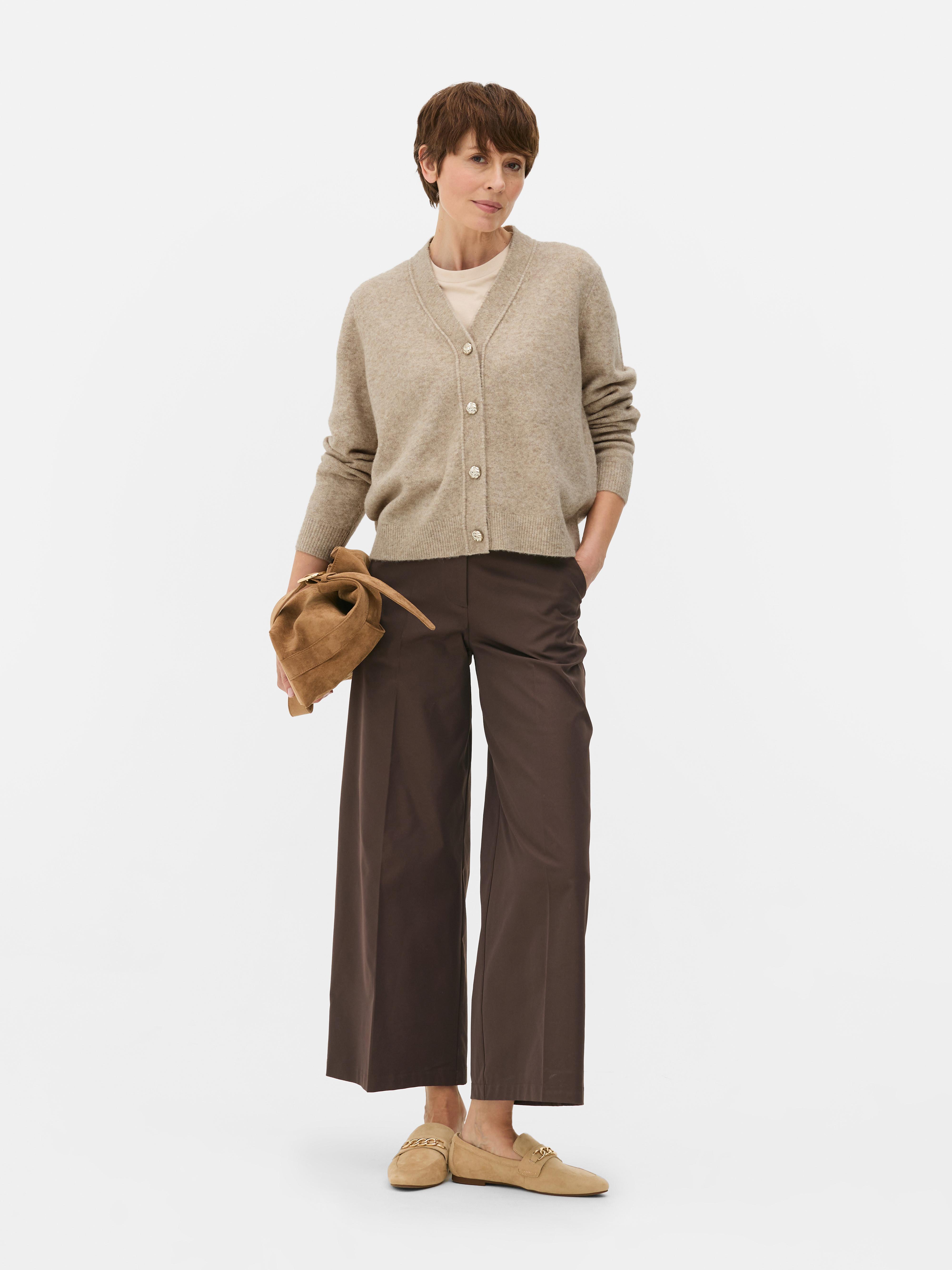 Relaxed Boyfriend Cardigan