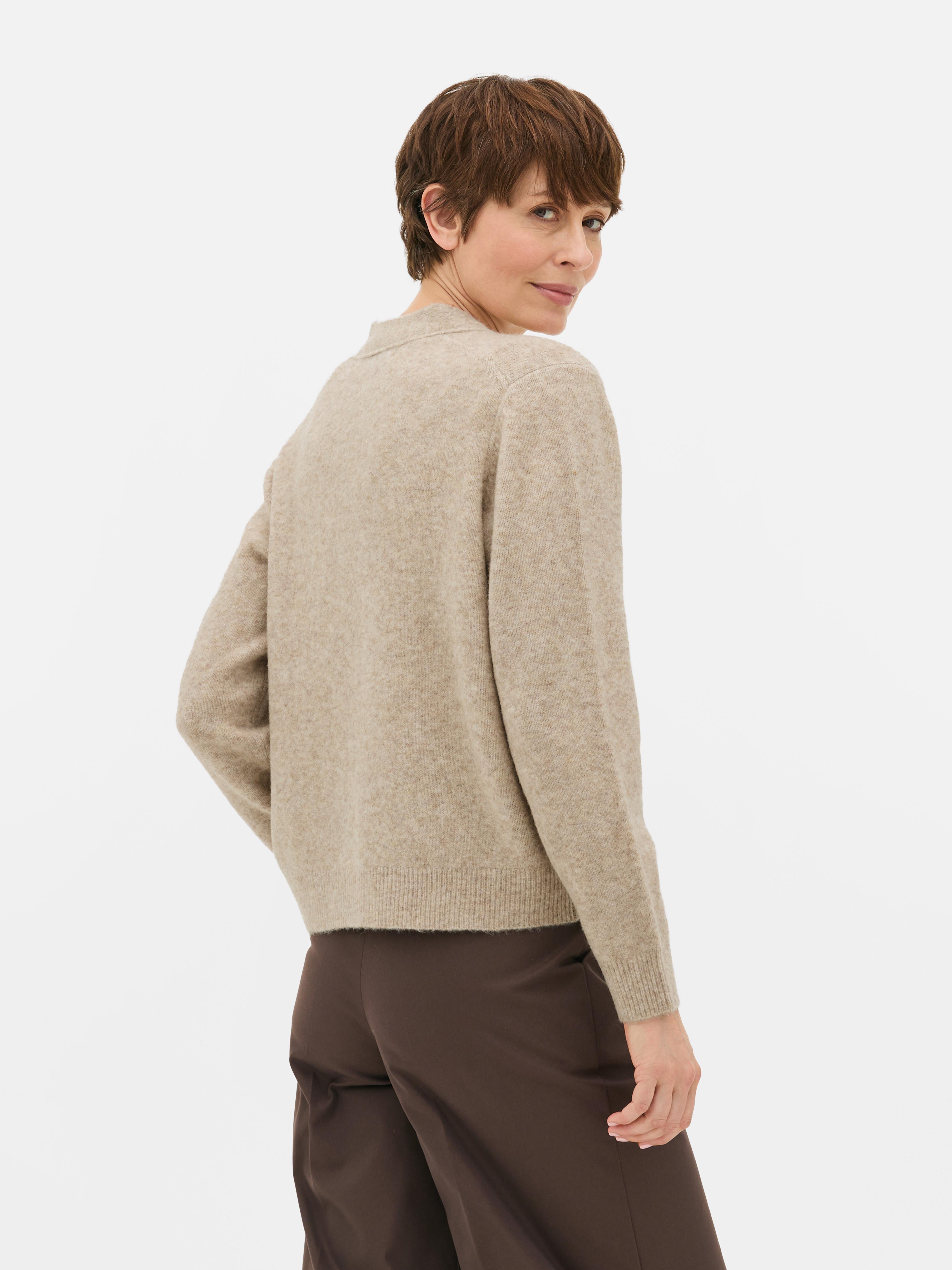 Relaxed Boyfriend Cardigan