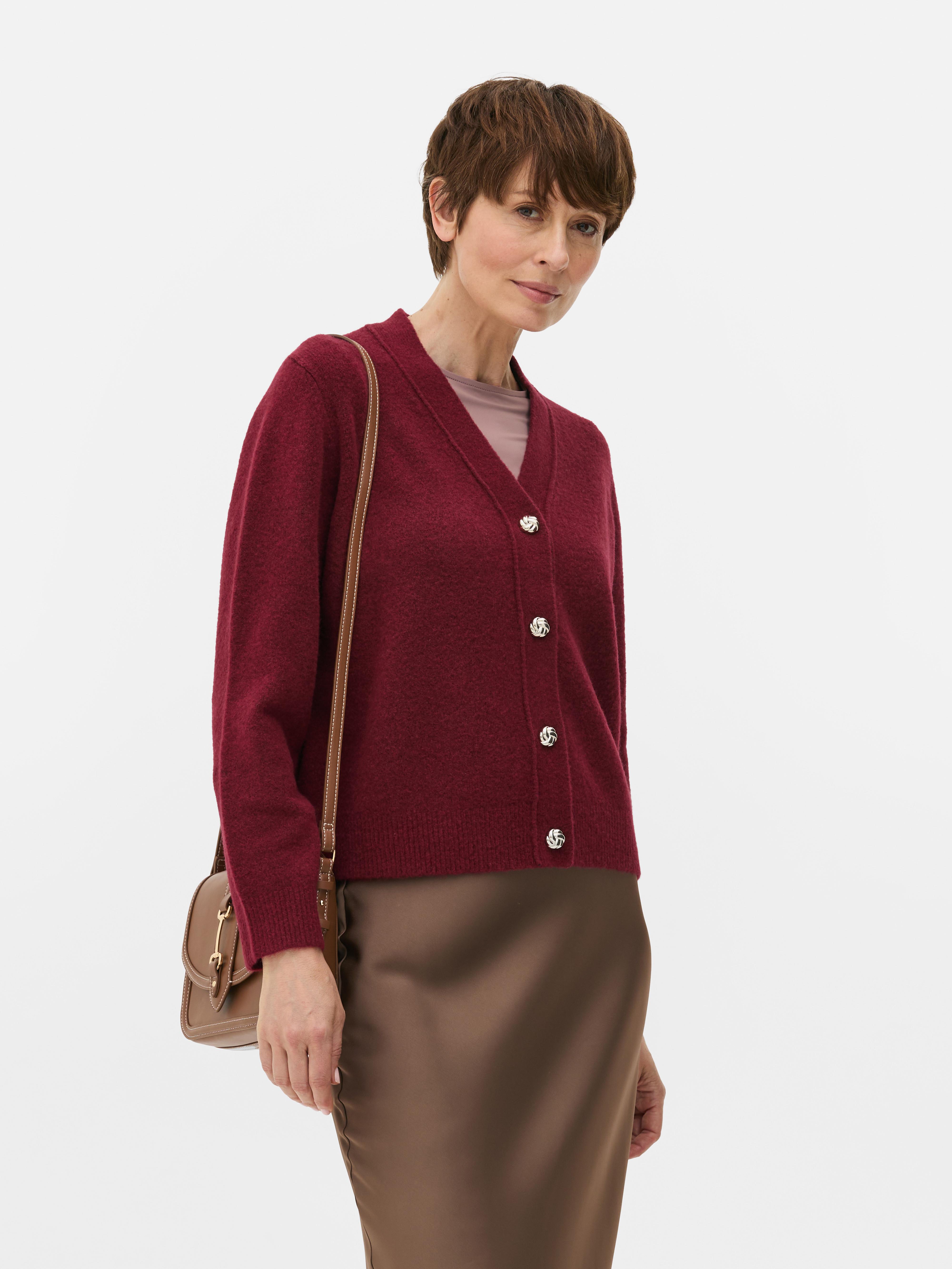 Relaxed Boyfriend Cardigan
