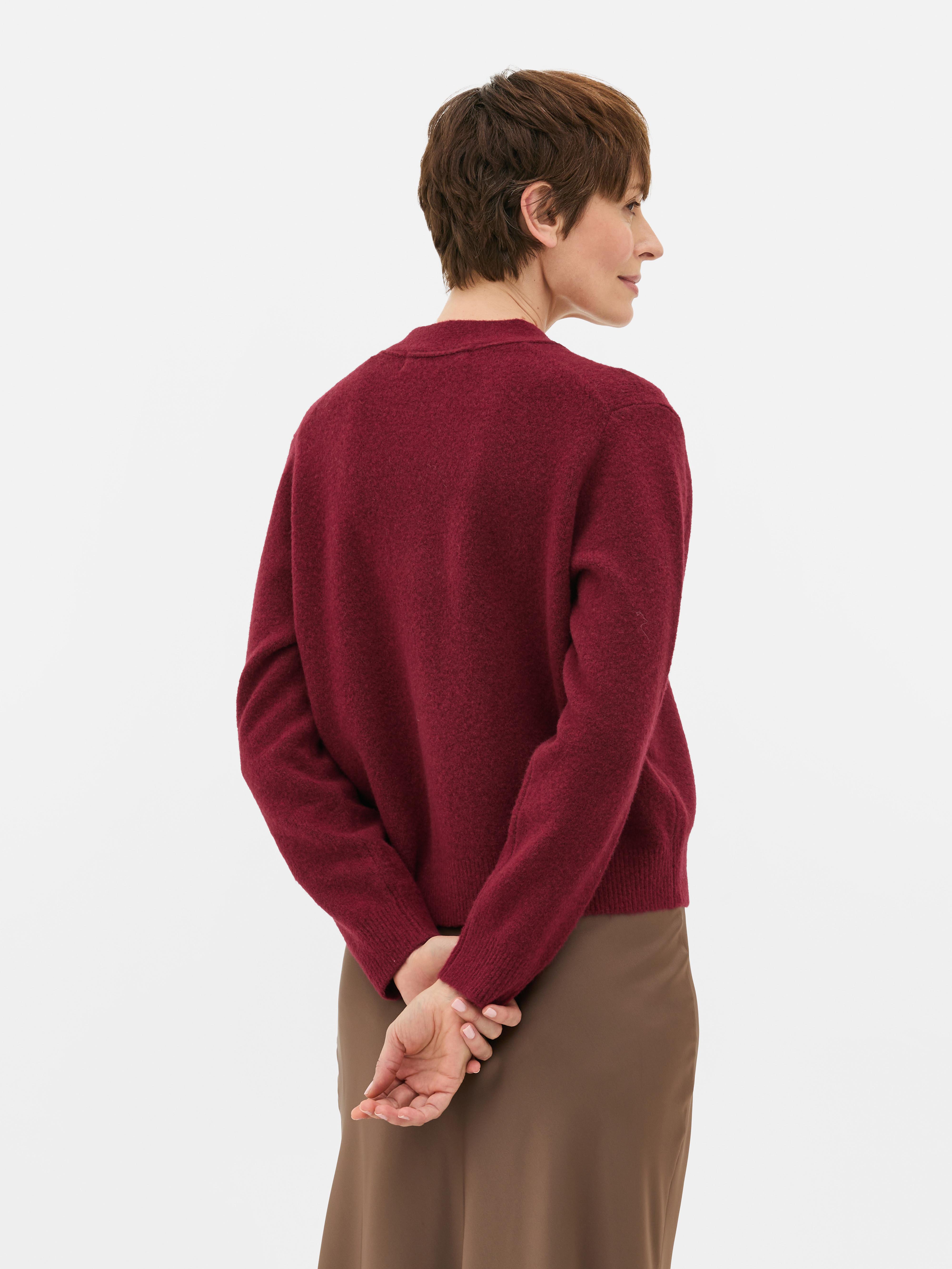 Relaxed Boyfriend Cardigan