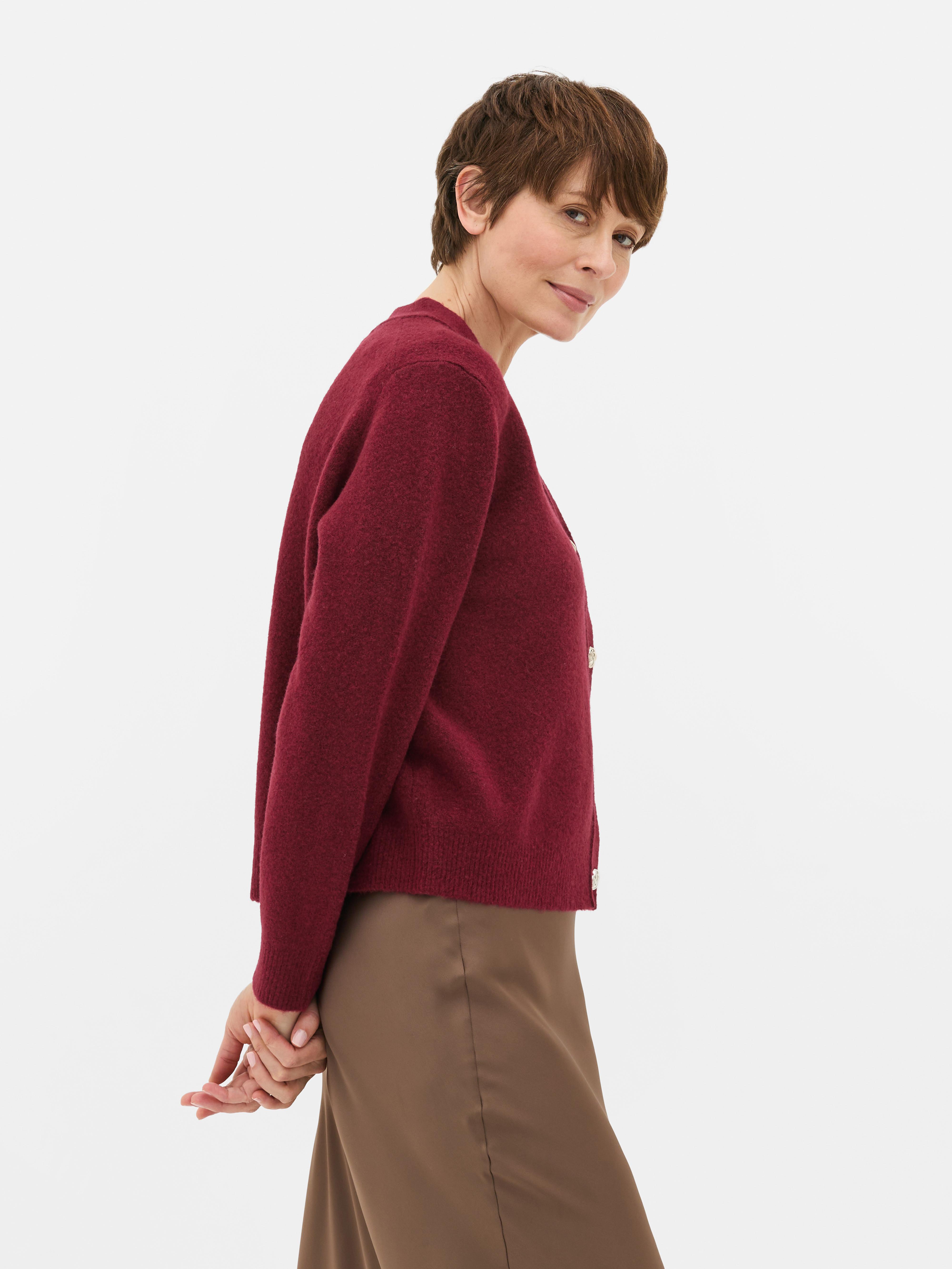 Relaxed Boyfriend Cardigan