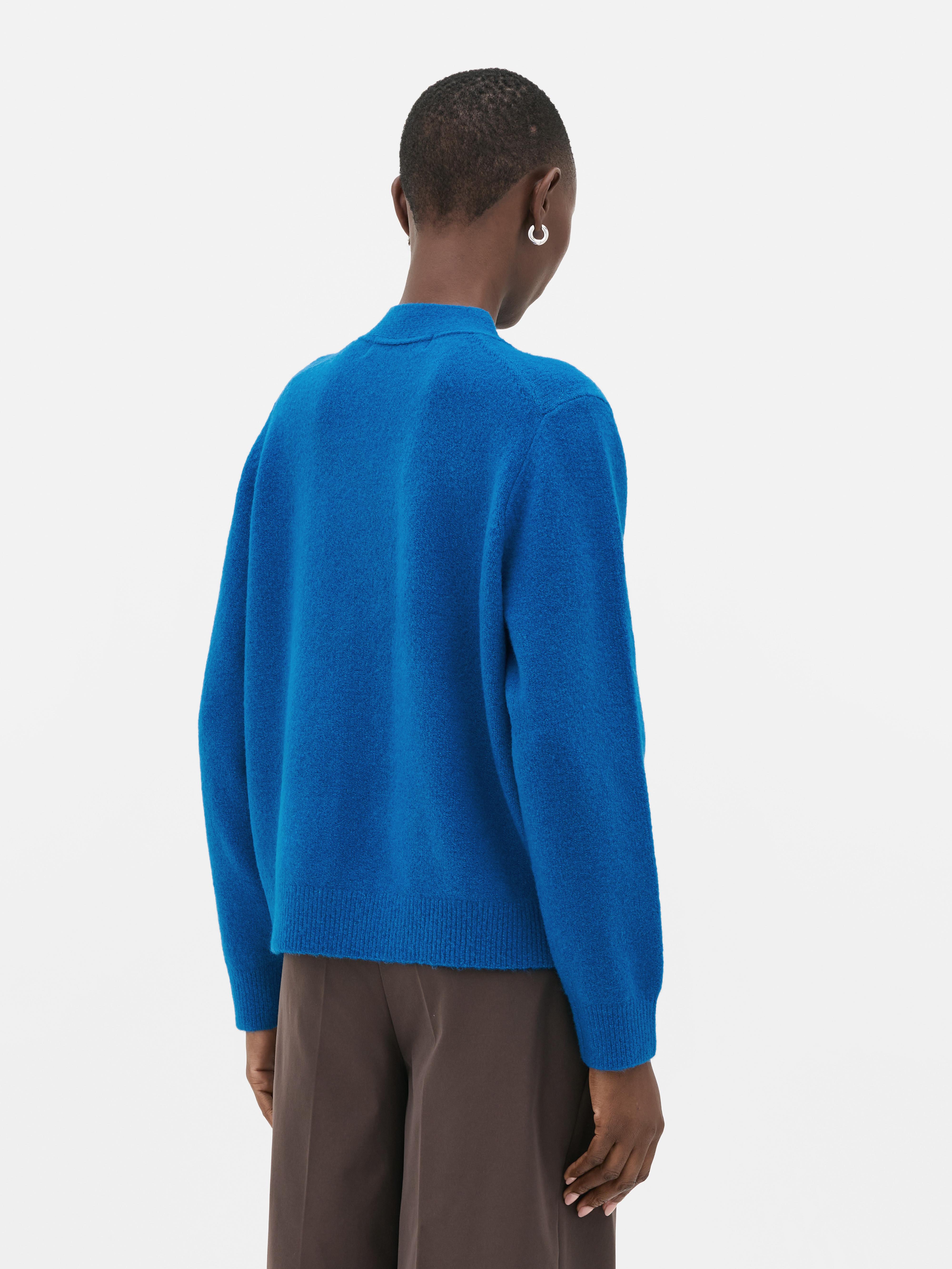 Boyfriend vest met relaxte pasvorm