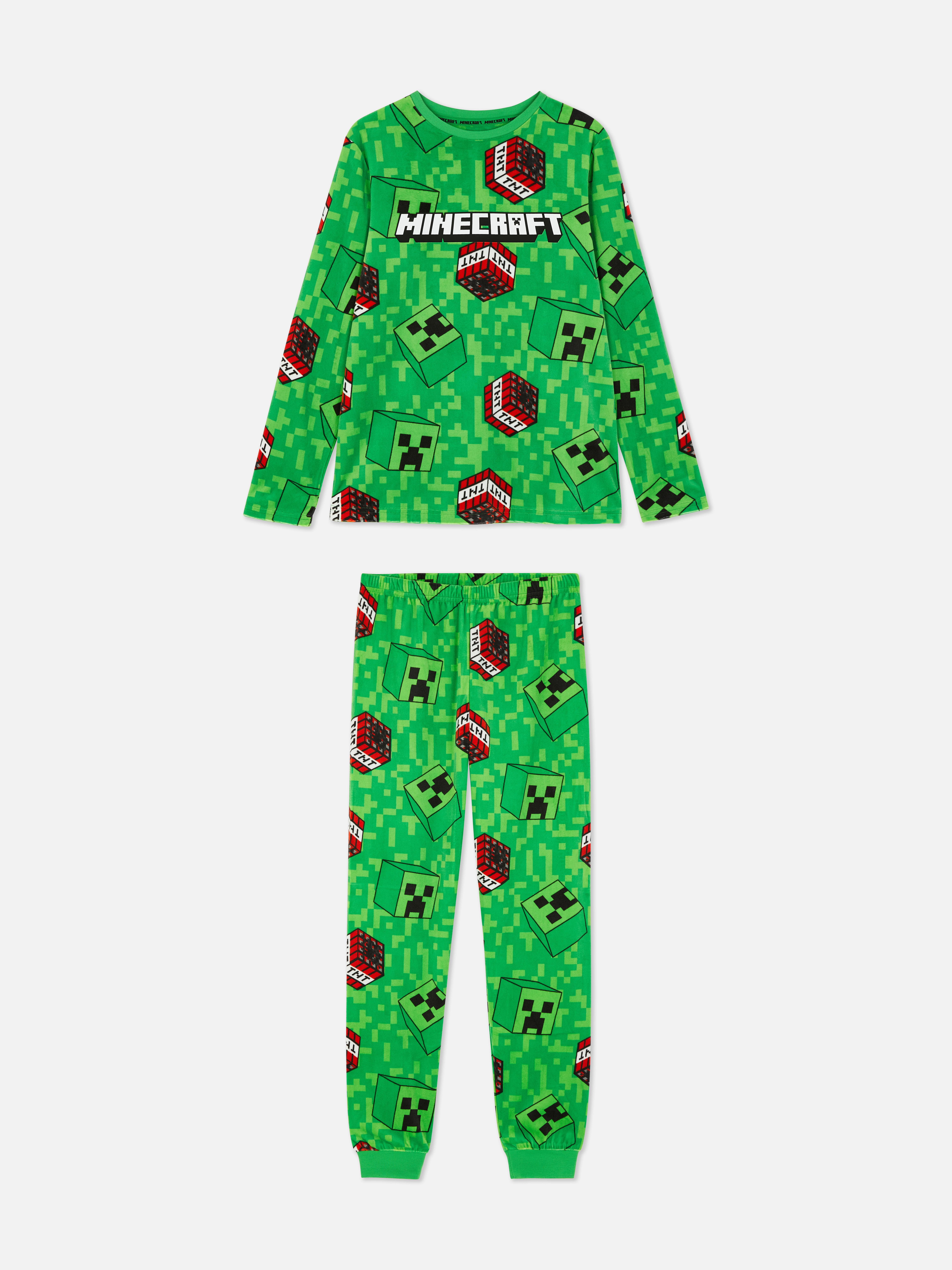 Minecraft Velour Pyjamas