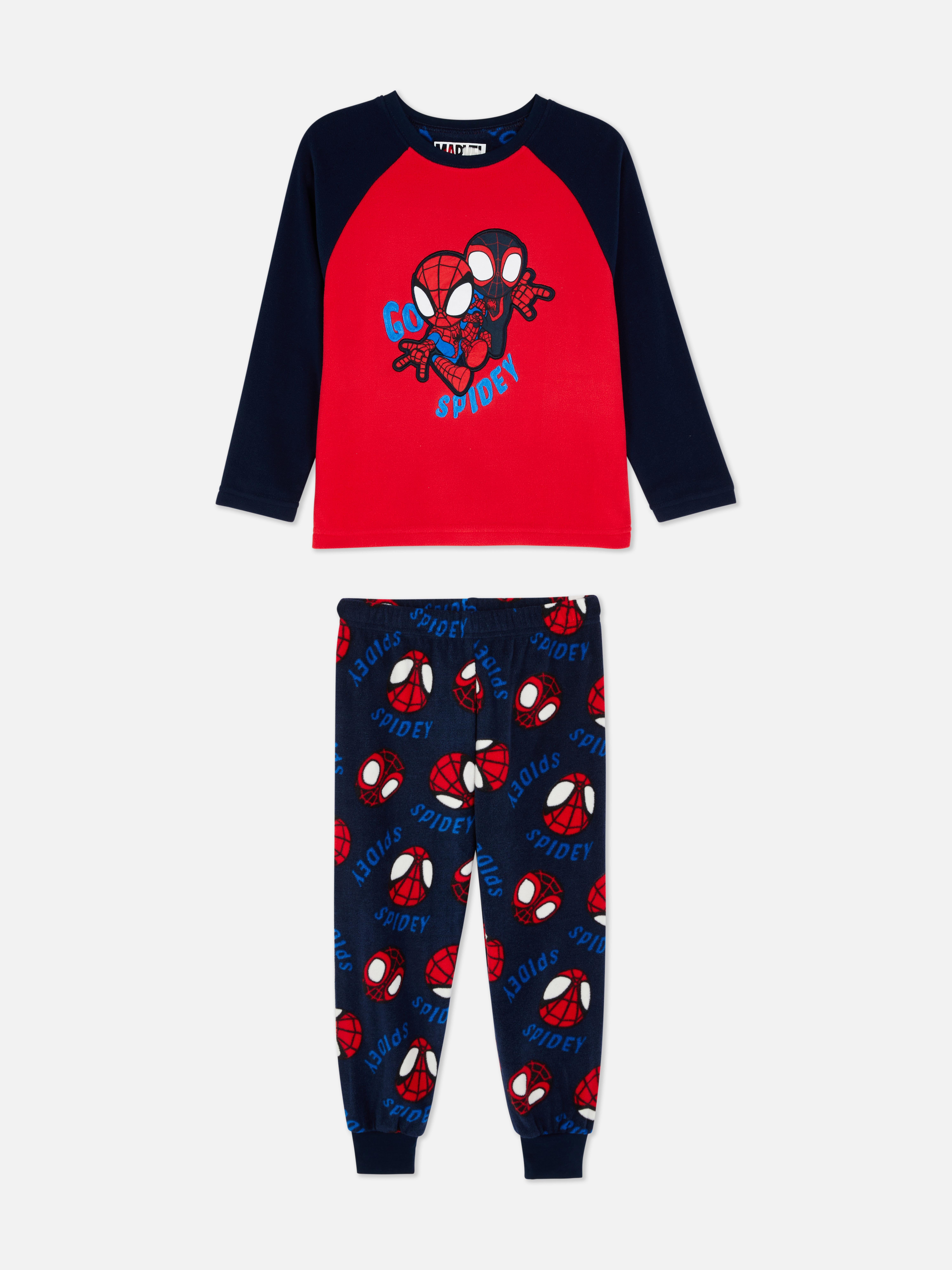 1.5-8yrs | MARVEL Spider-Man Fleece Pajamas