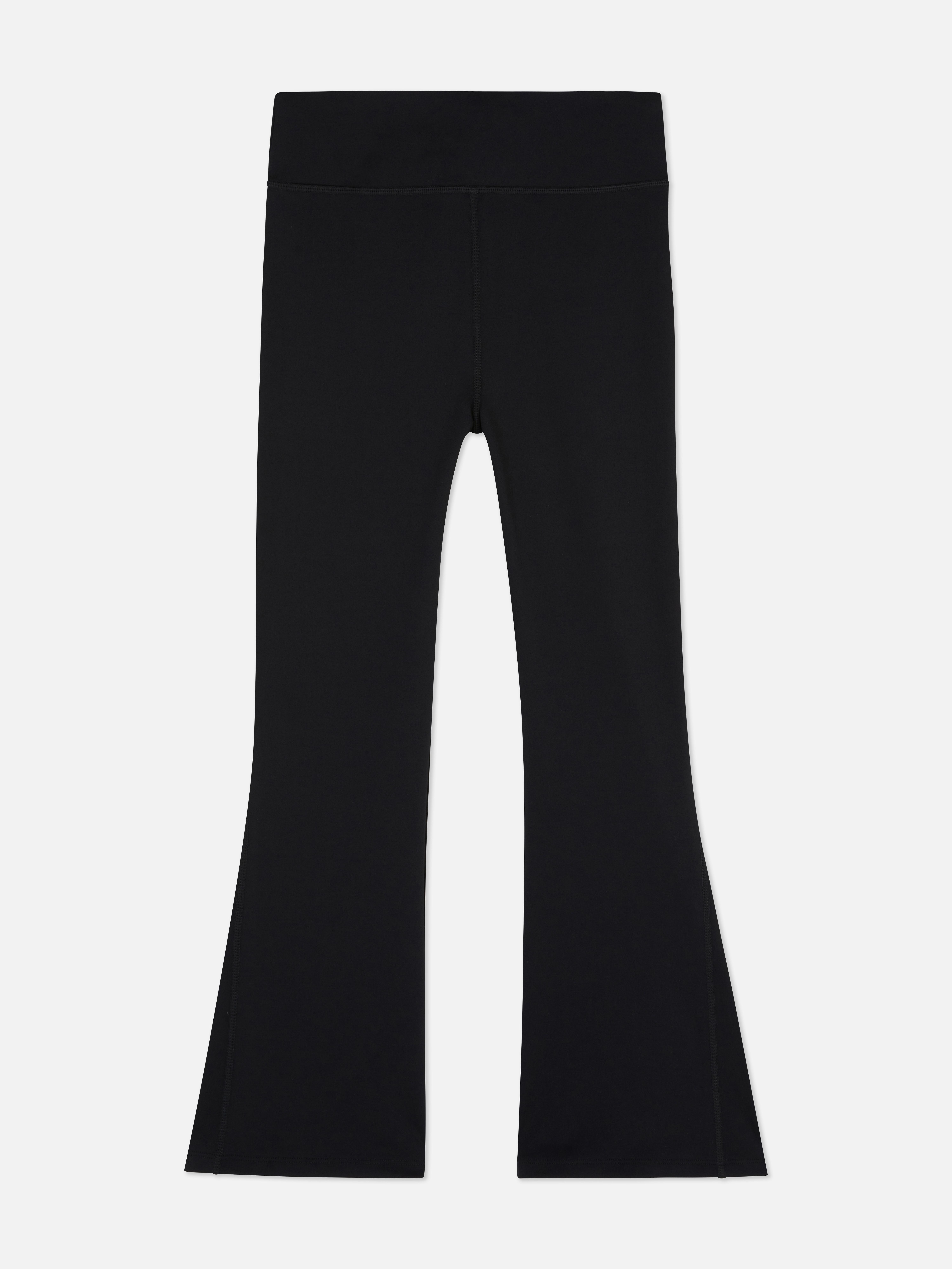 Leggings mit ausgestelltem Bein