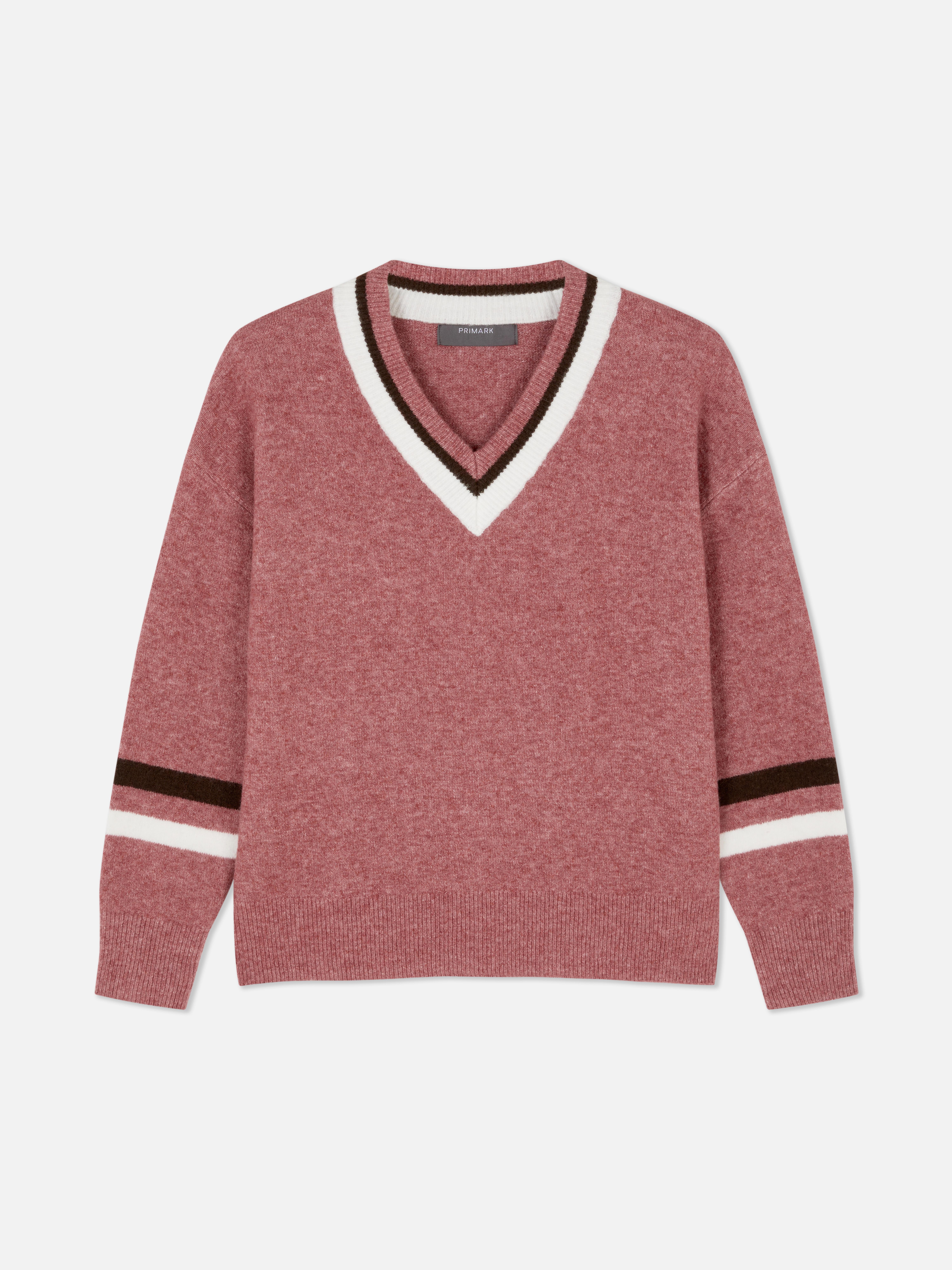 Jersey con cuello de pico