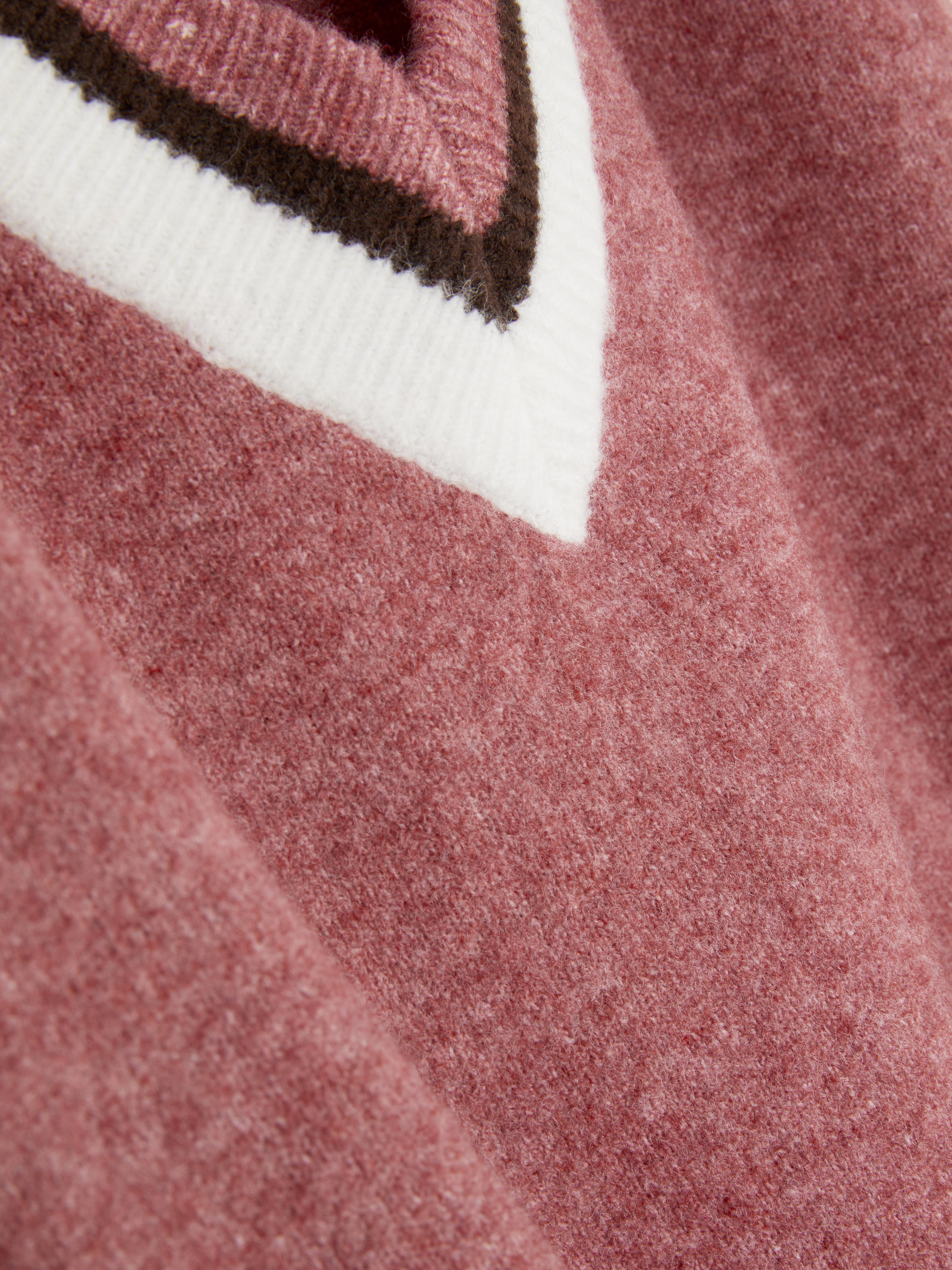 Jersey con cuello de pico