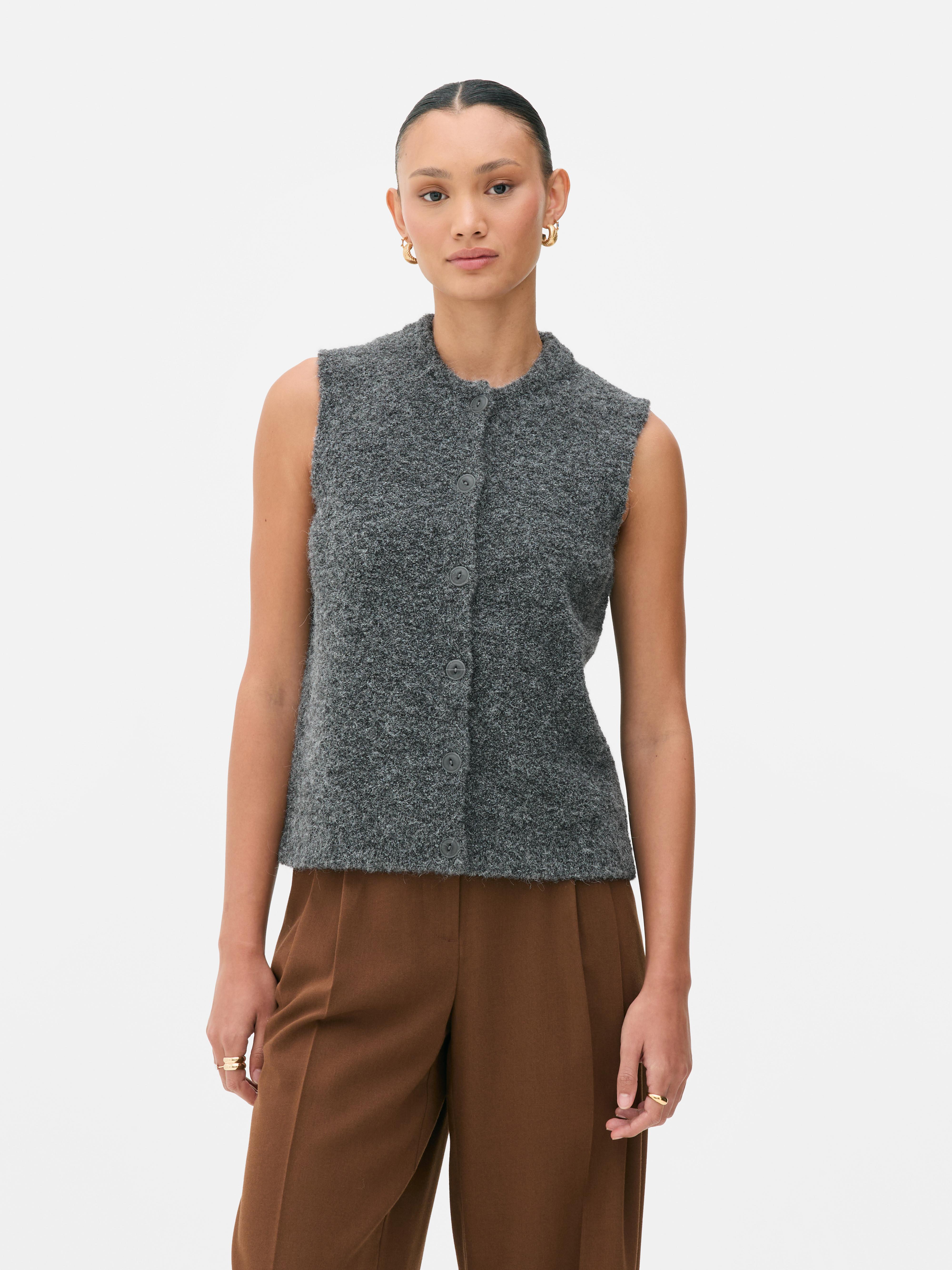 Cosy Bouclé Waistcoat