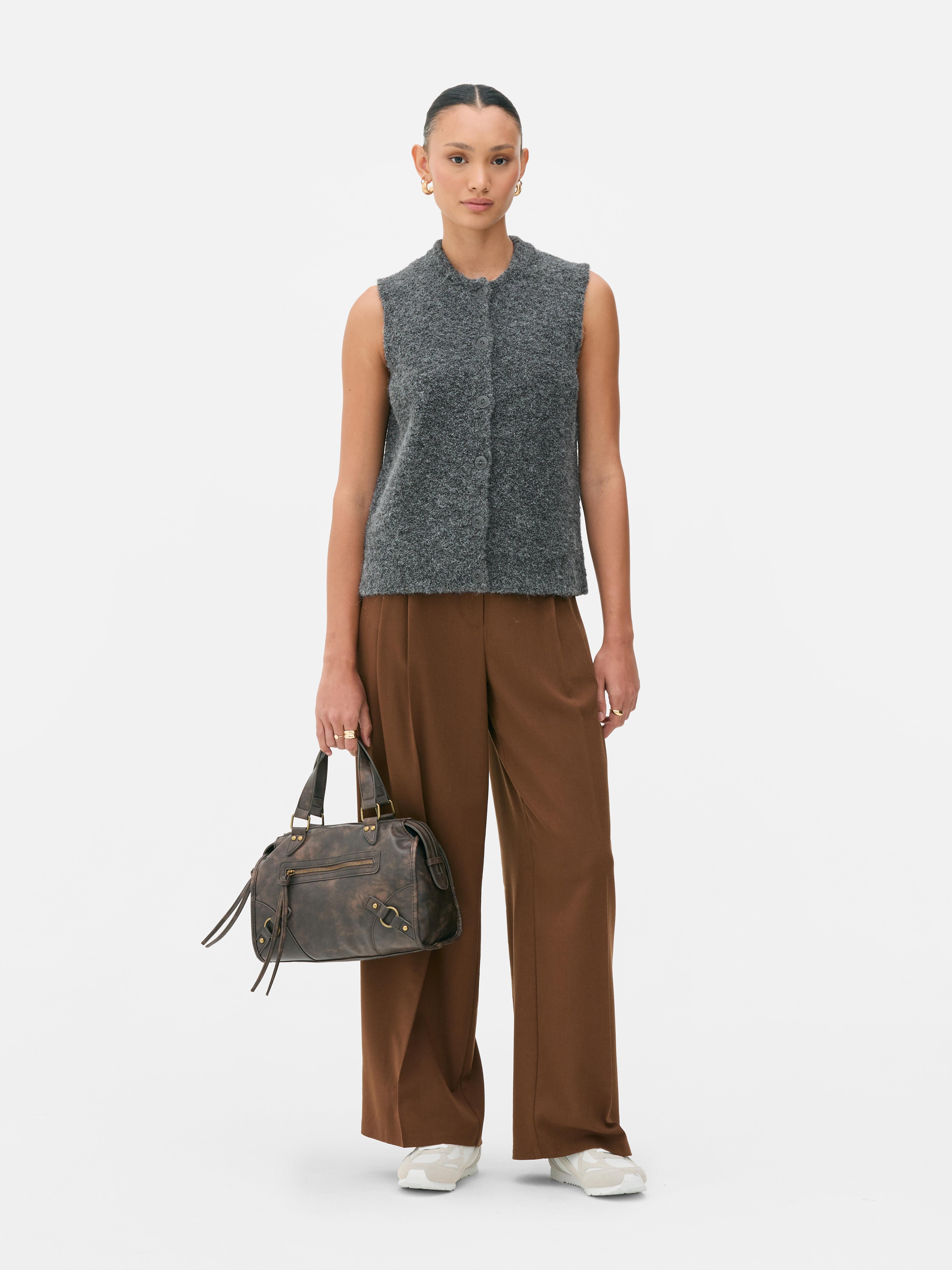 Cosy Bouclé Waistcoat